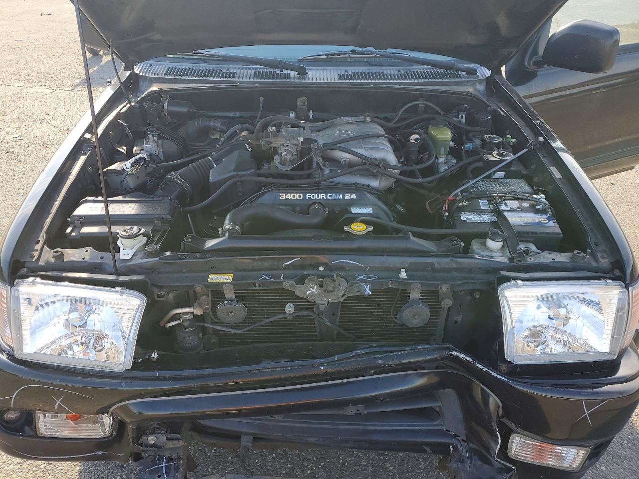 2000 Toyota 4runner Sr5 Black vin: JT3GN86R6Y0136203