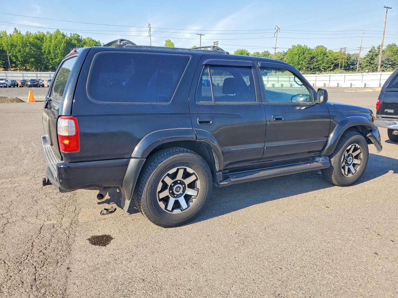 2000 Toyota 4runner Sr5 Black vin: JT3GN86R6Y0136203