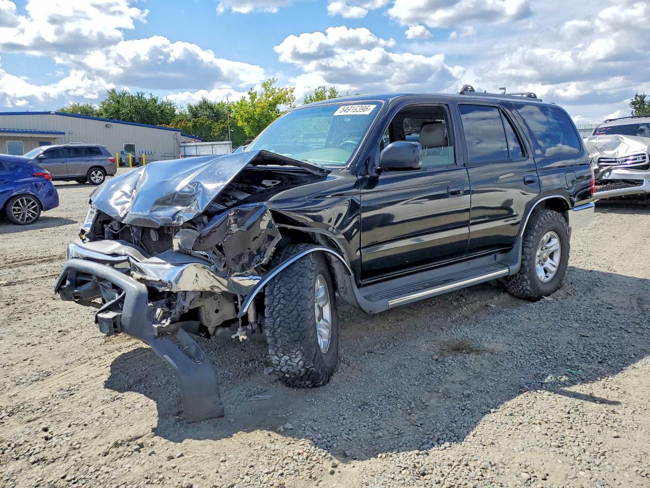 2000 Toyota 4runner Sr5 Black vin: JT3GN86R6Y0177155