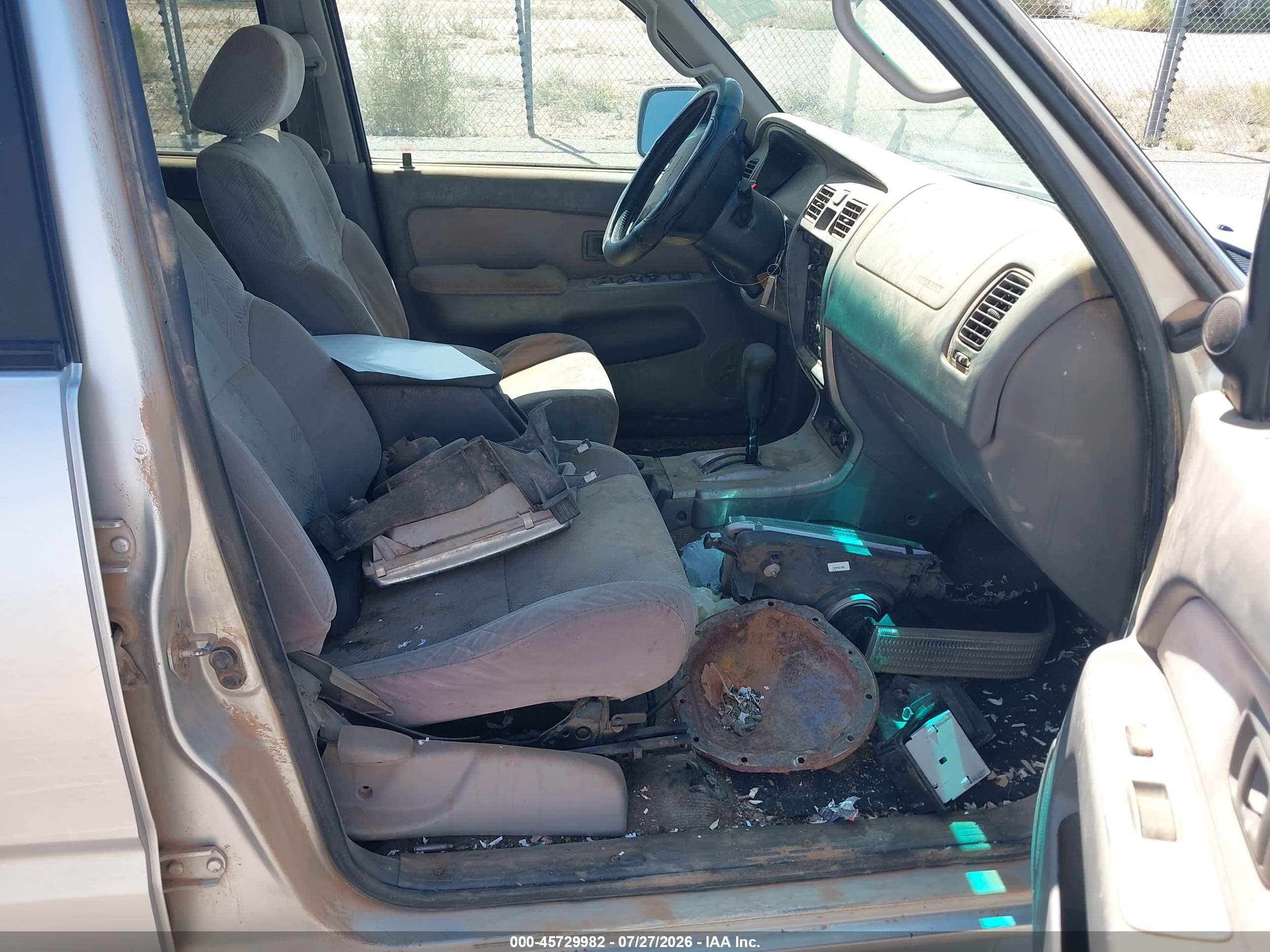 2001 Toyota 4runner Sr5 V6 Silver vin: JT3GN86R710183407