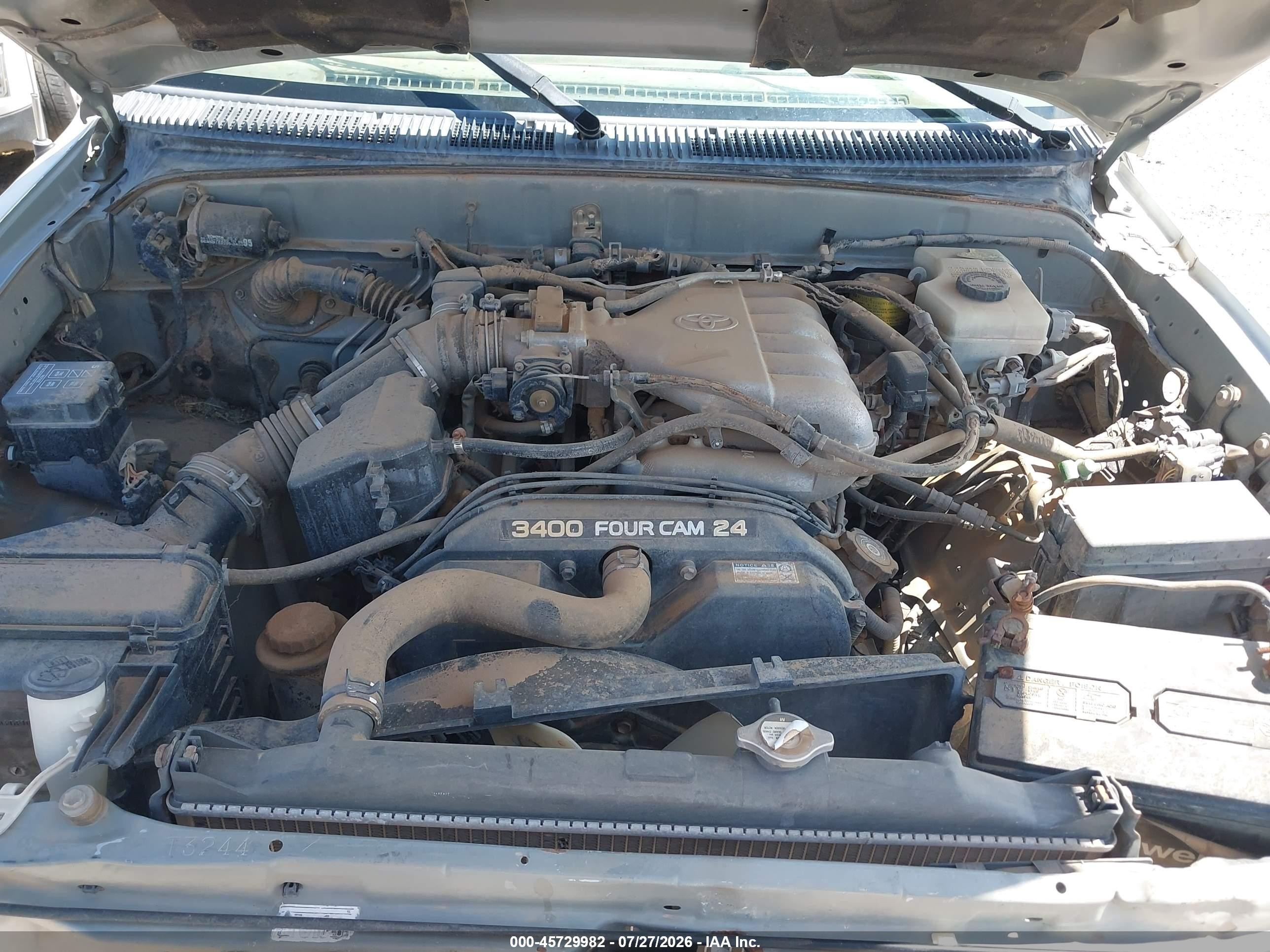 2001 Toyota 4runner Sr5 V6 Silver vin: JT3GN86R710183407