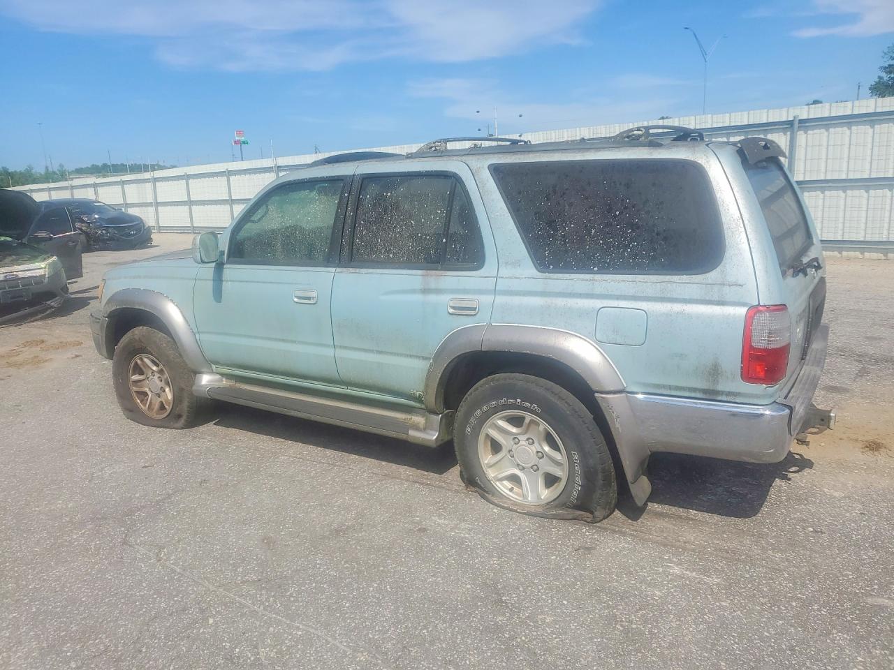 2001 Toyota 4runner Sr5 Blue vin: JT3GN86R710187568