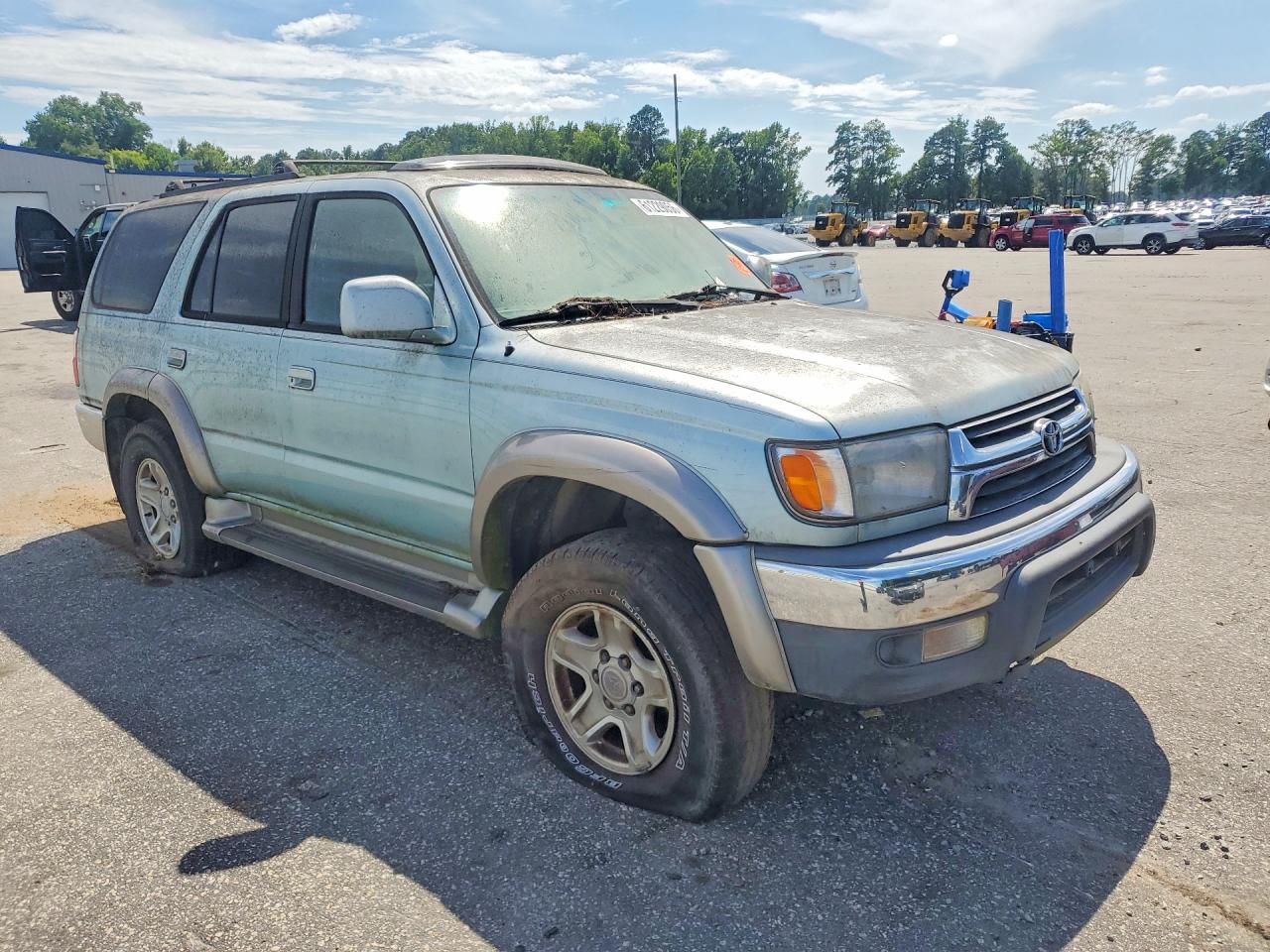 2001 Toyota 4runner Sr5 Blue vin: JT3GN86R710187568