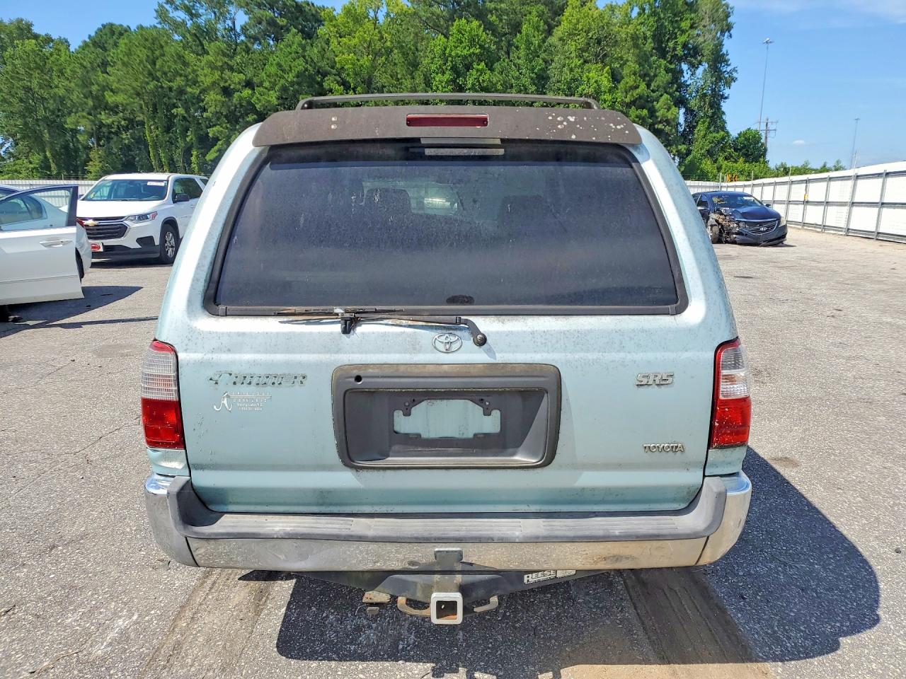 2001 Toyota 4runner Sr5 Blue vin: JT3GN86R710187568