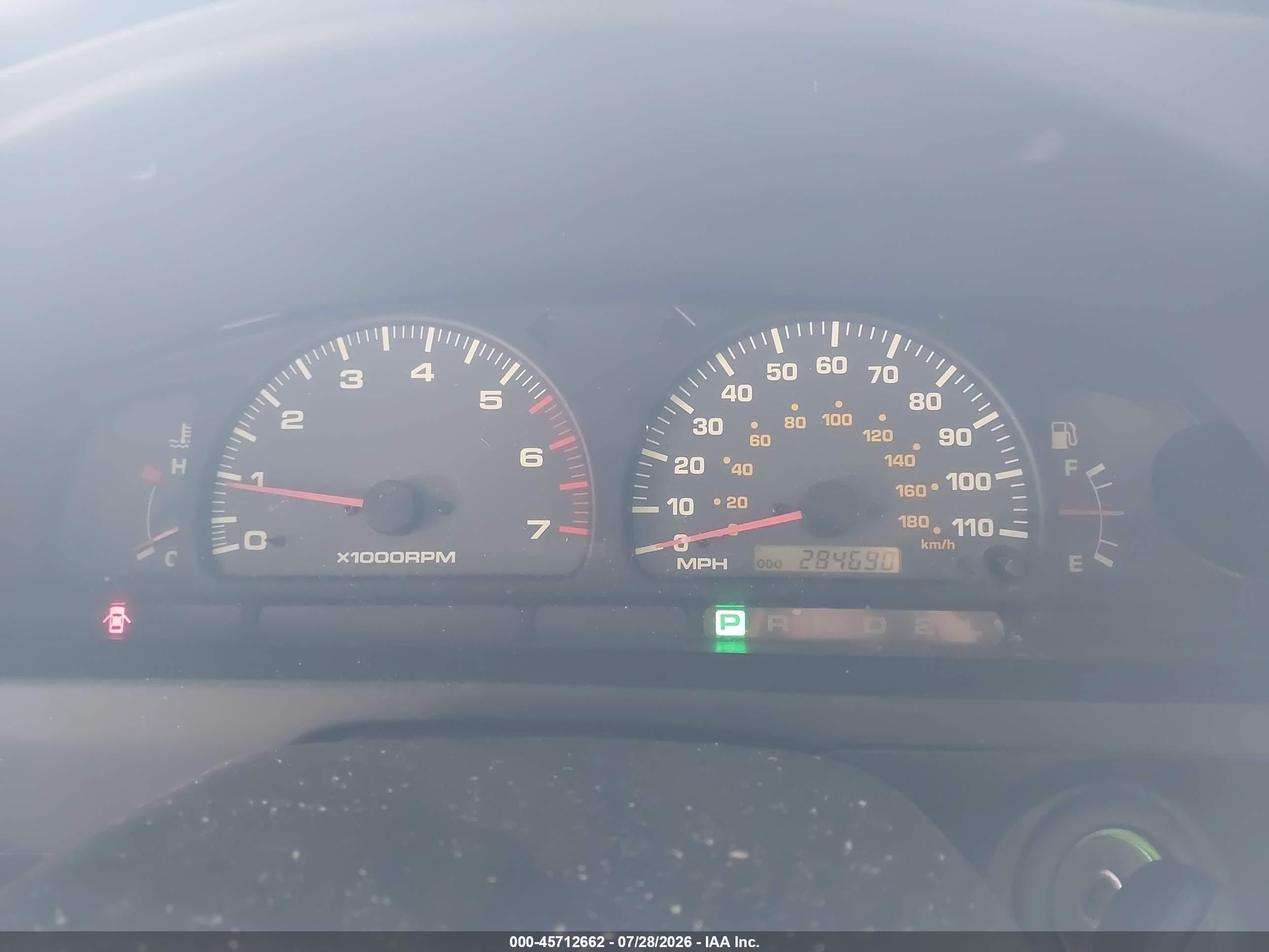 2001 Toyota 4runner Sr5 V6 Green vin: JT3GN86R710197243