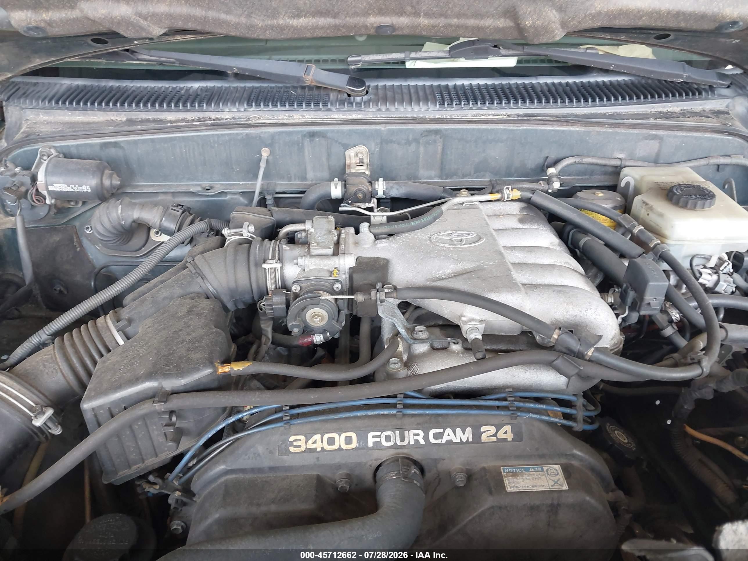 2001 Toyota 4runner Sr5 V6 Green vin: JT3GN86R710197243