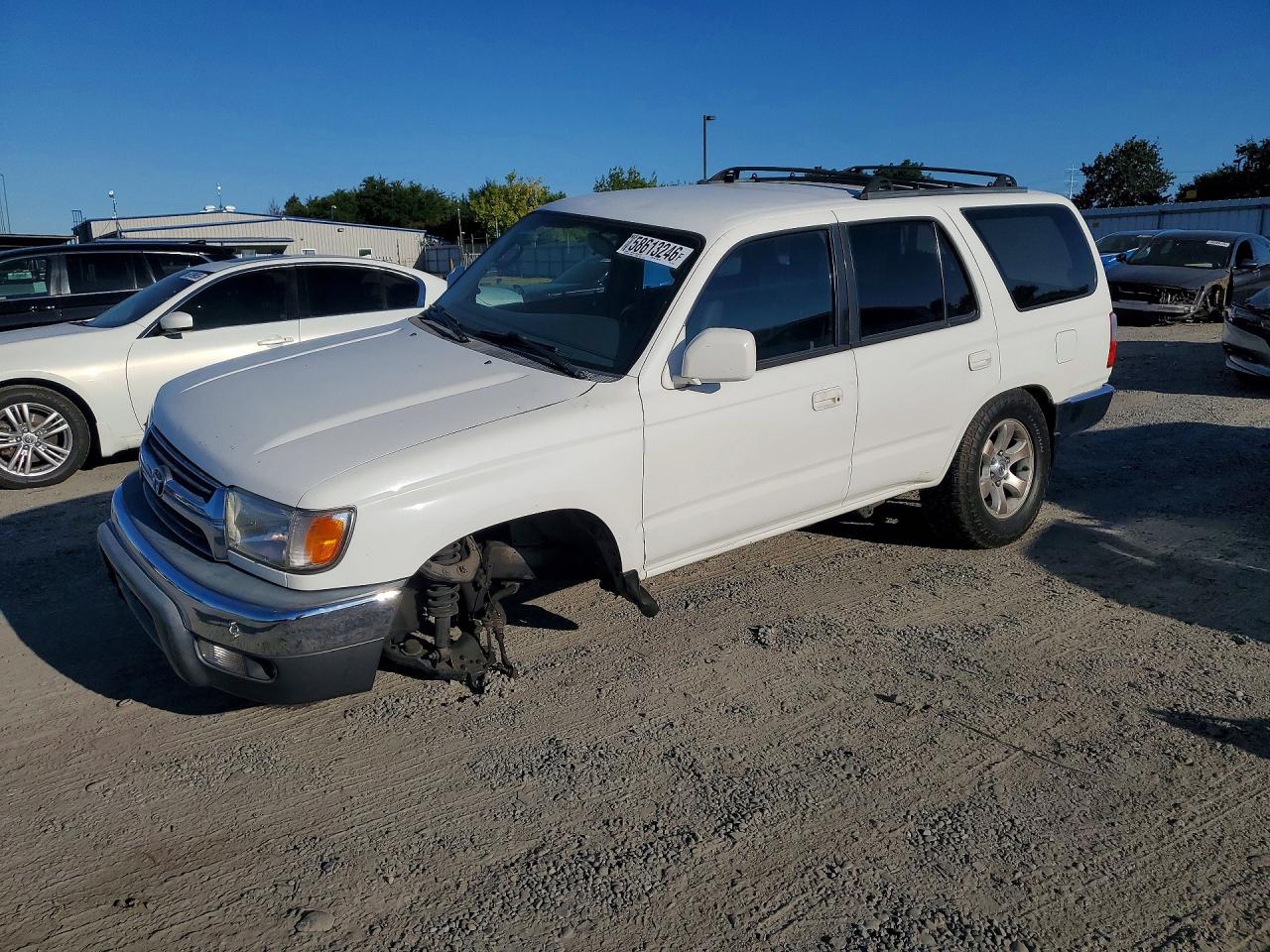 2001 Toyota 4runner Sr5 White vin: JT3GN86R710198585