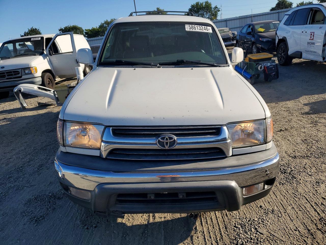 2001 Toyota 4runner Sr5 White vin: JT3GN86R710198585