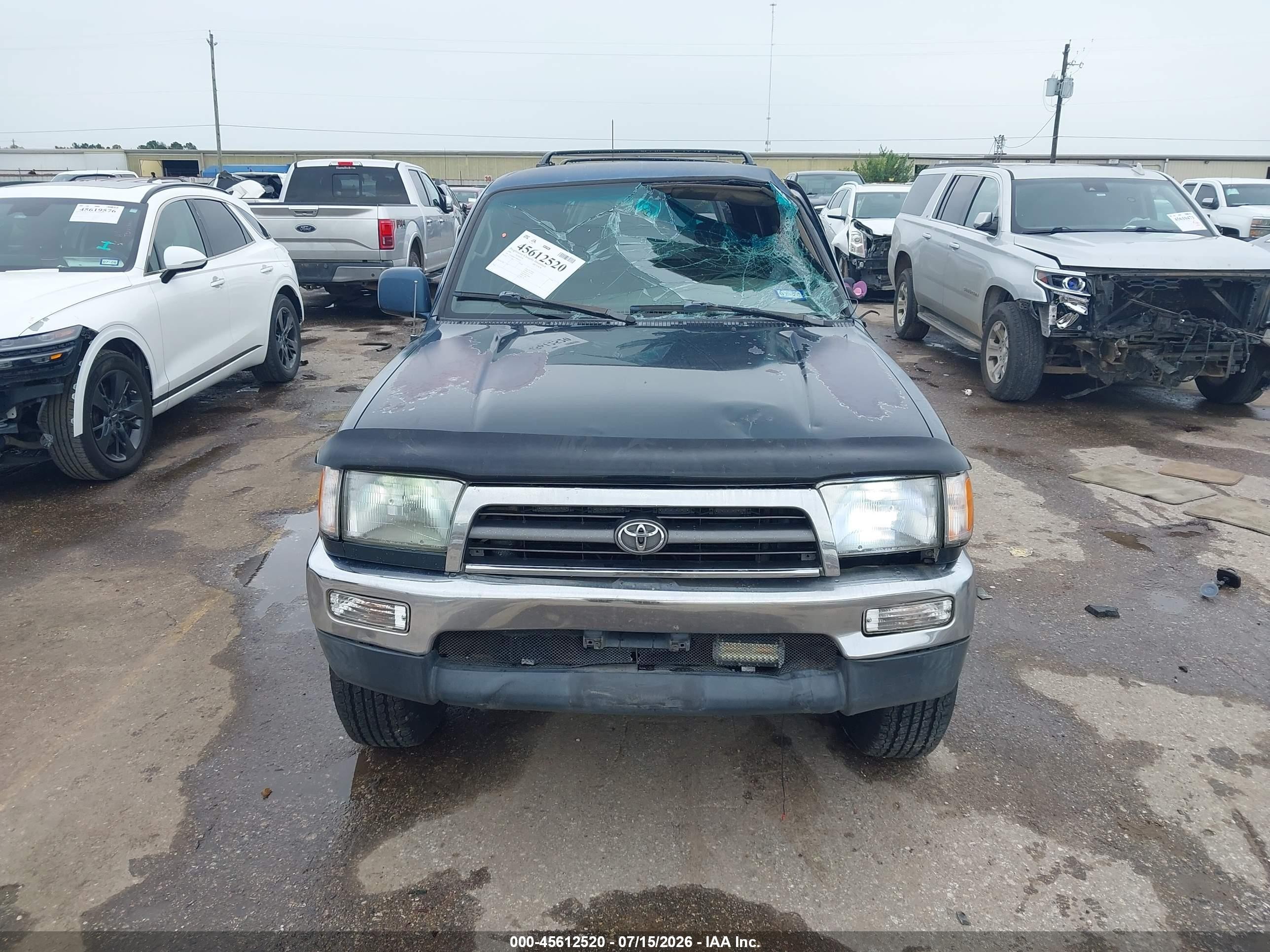 1996 Toyota 4runner Sr5 Green vin: JT3GN86R7T0004429