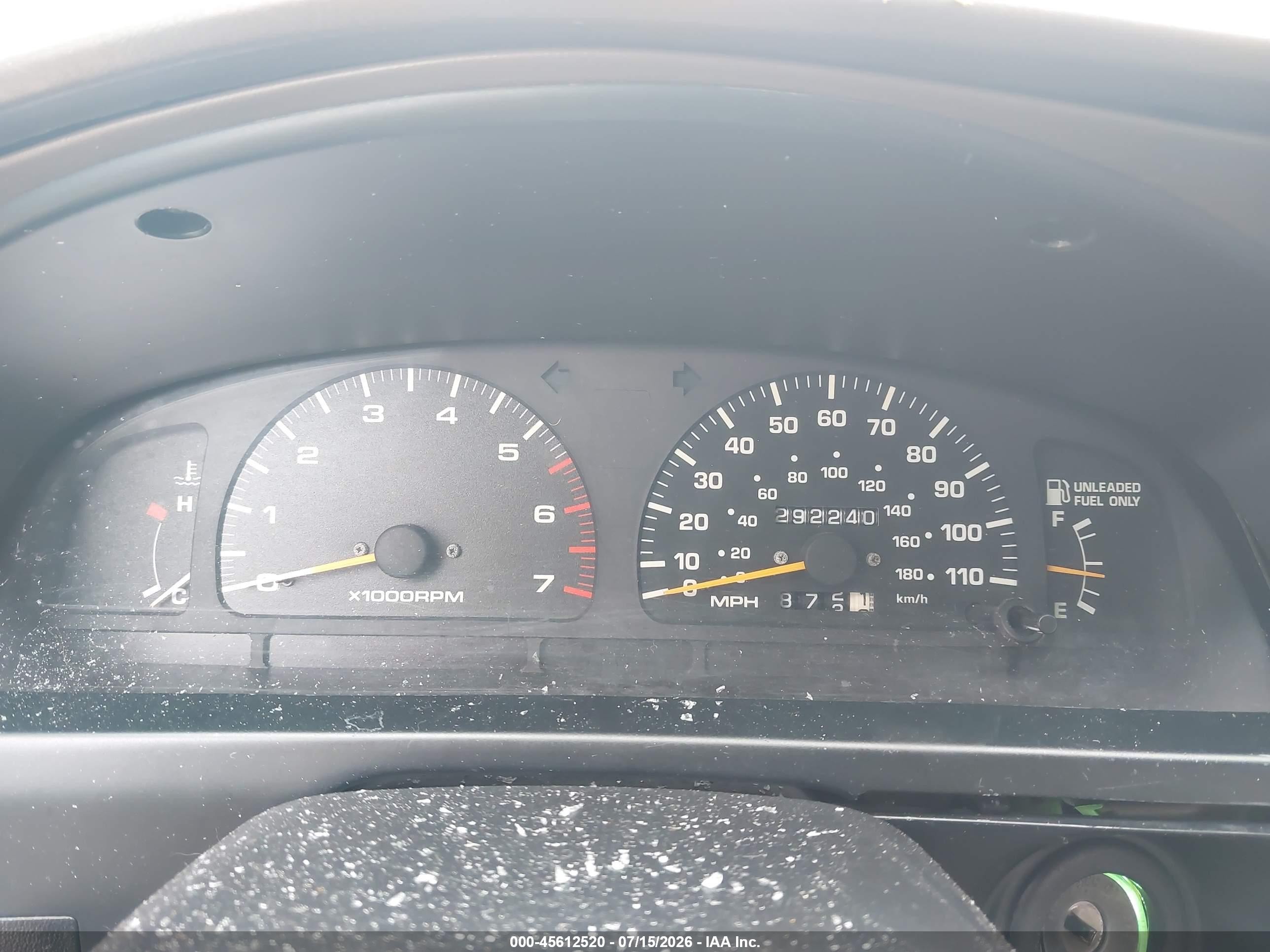 1996 Toyota 4runner Sr5 Green vin: JT3GN86R7T0004429