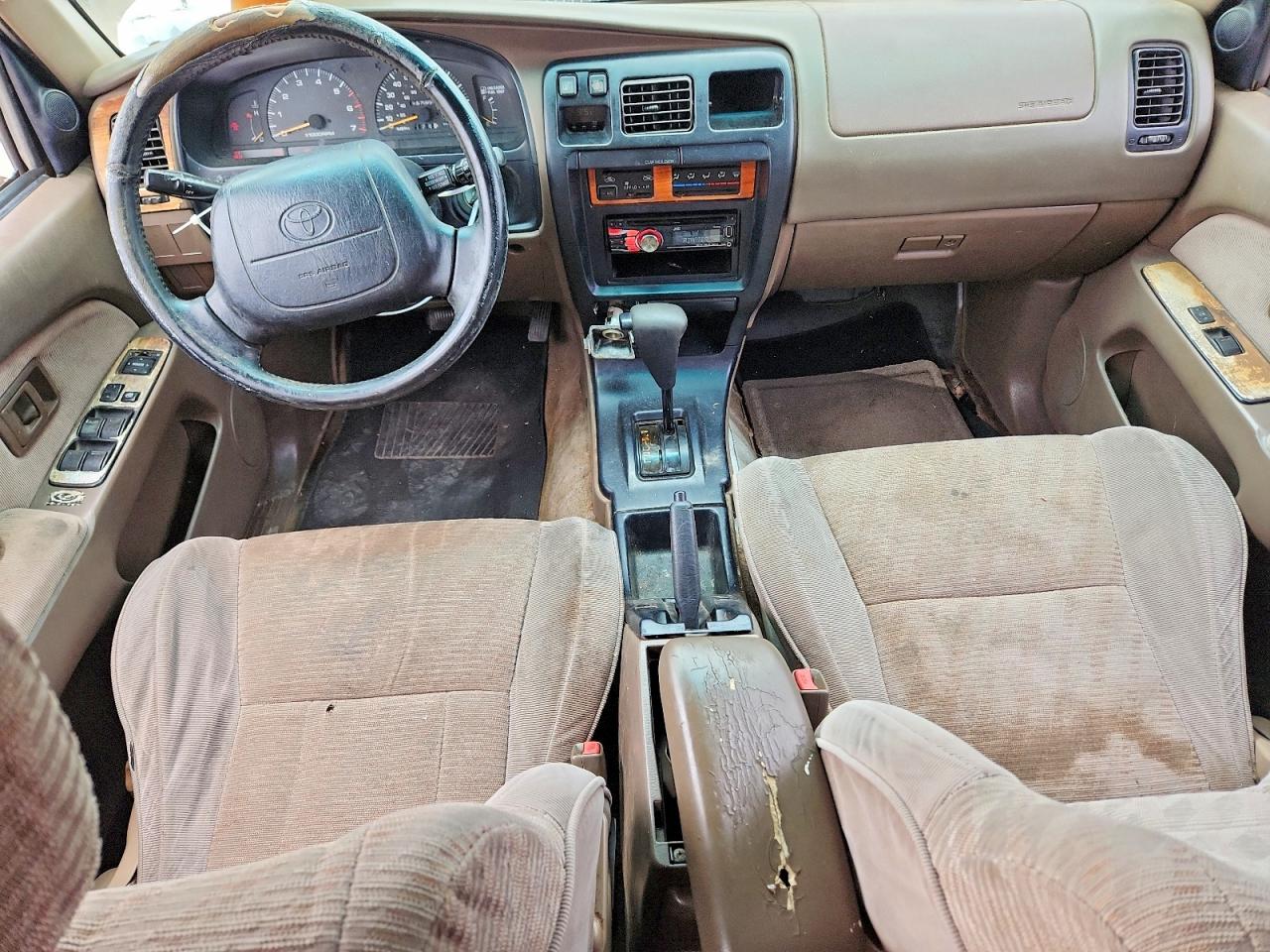 1997 Toyota 4runner Sr5 White vin: JT3GN86R7V0025204