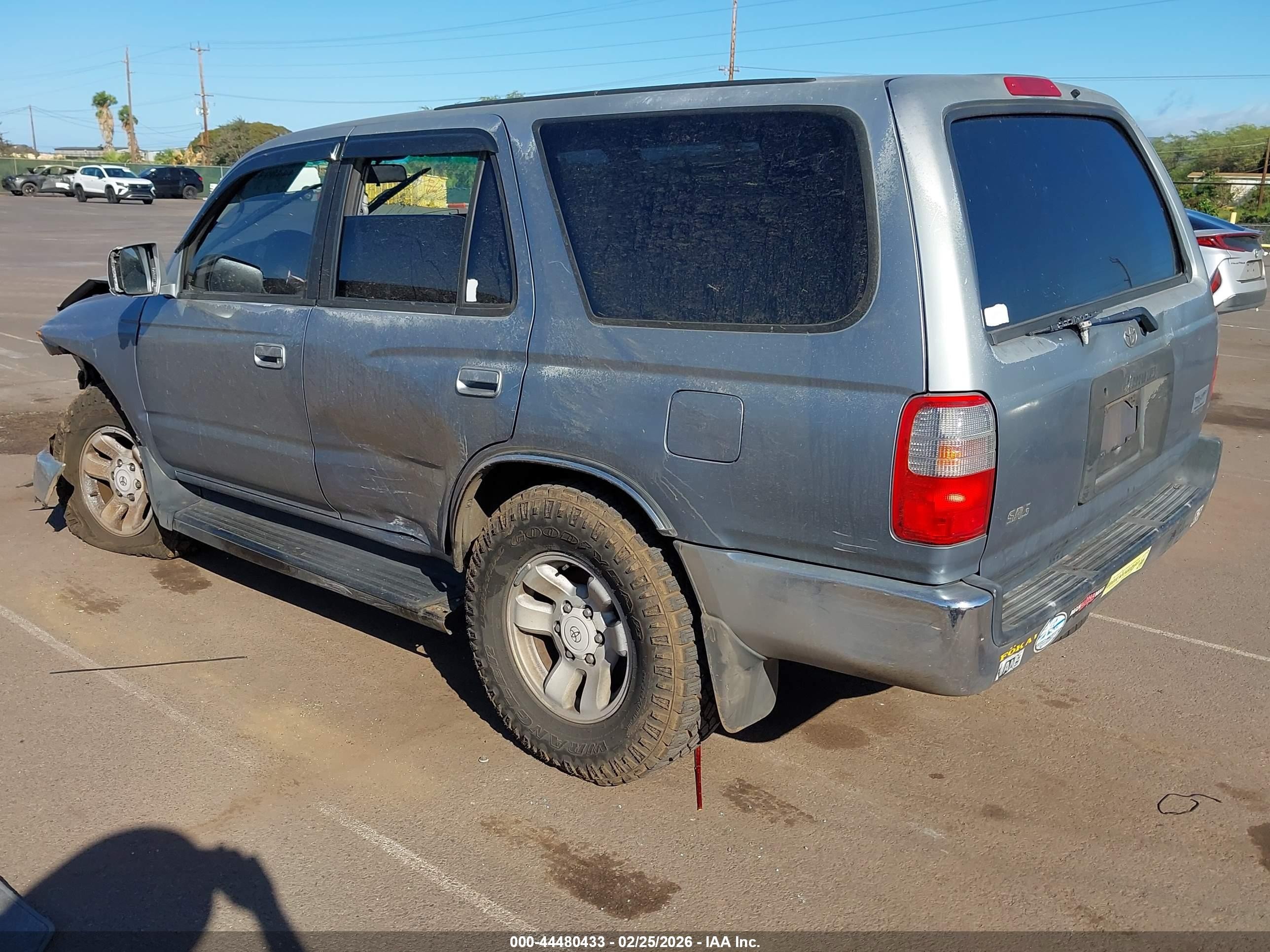 1997 Toyota 4runner Sr5 V6 Серебряный vin: JT3GN86R7V0055299