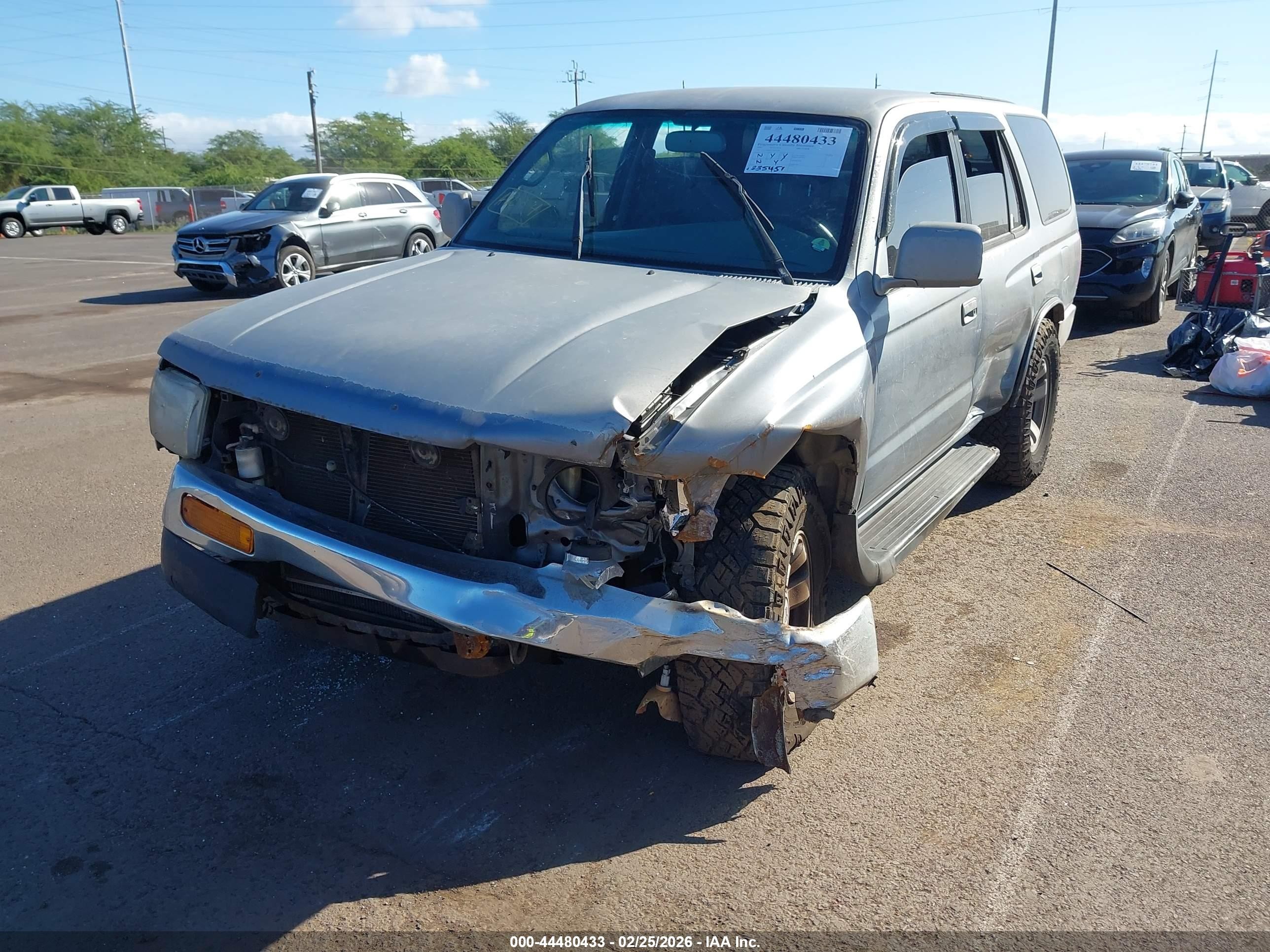 1997 Toyota 4runner Sr5 V6 Серебряный vin: JT3GN86R7V0055299