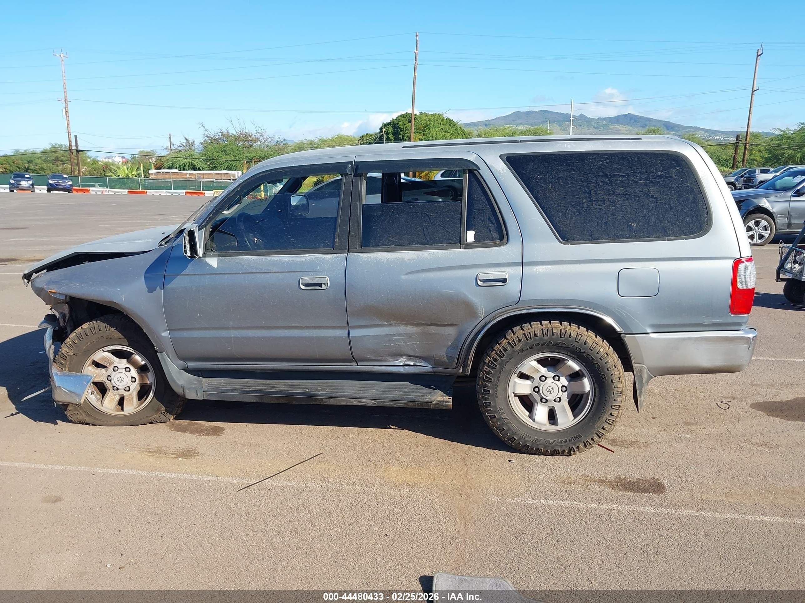 1997 Toyota 4runner Sr5 V6 Серебряный vin: JT3GN86R7V0055299