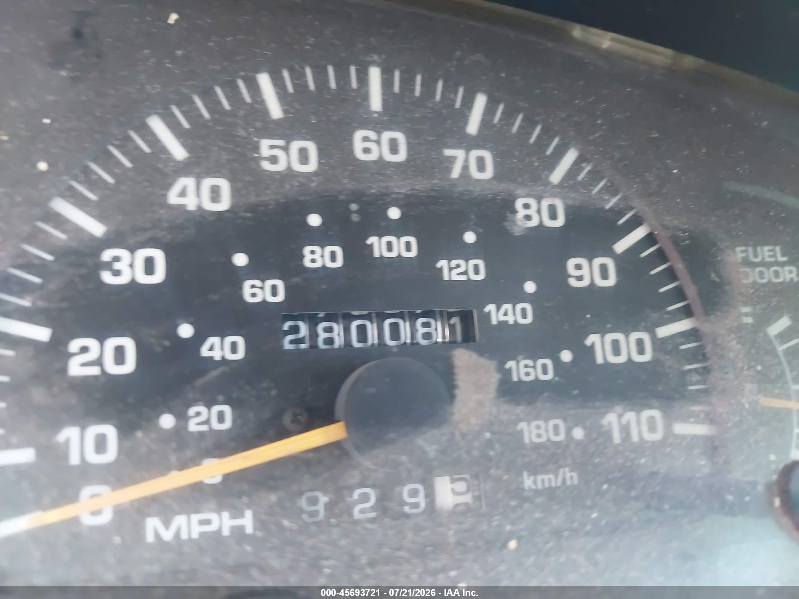 1998 Toyota 4runner Sr5 V6 Green vin: JT3GN86R7W0073724