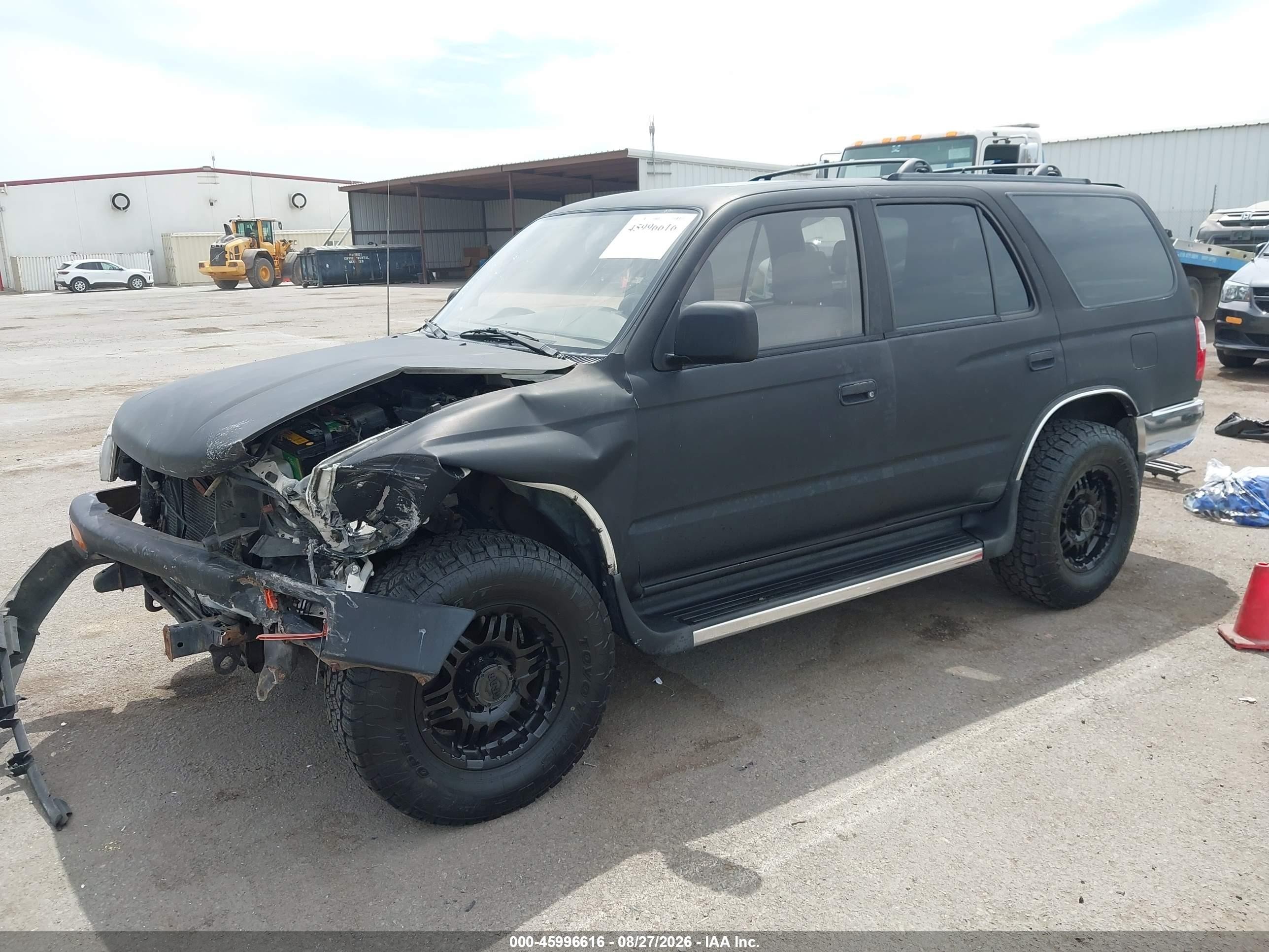 1998 Toyota 4runner Sr5 V6 Black vin: JT3GN86R7W0092015
