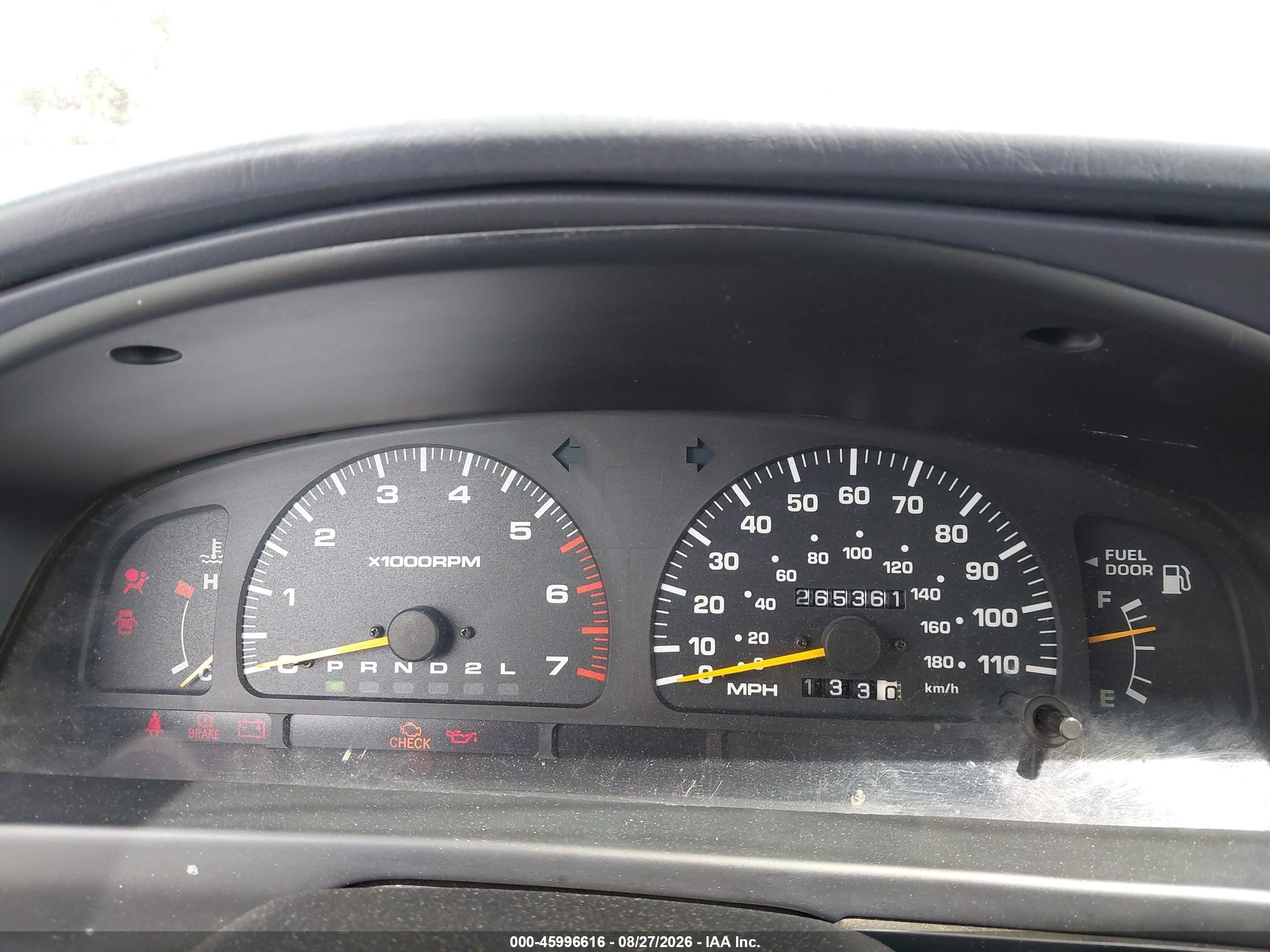 1998 Toyota 4runner Sr5 V6 Black vin: JT3GN86R7W0092015