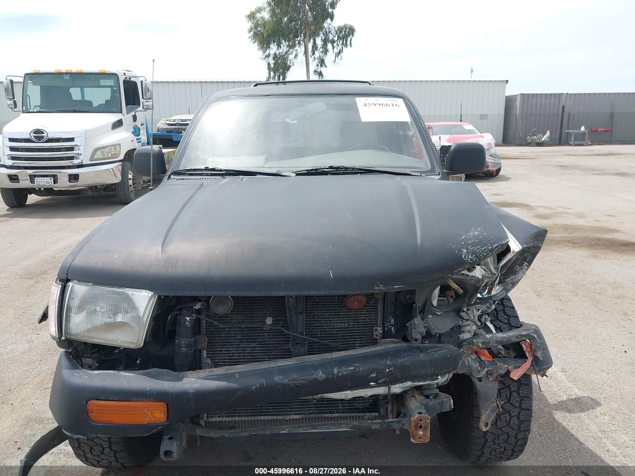 1998 Toyota 4runner Sr5 V6 Black vin: JT3GN86R7W0092015