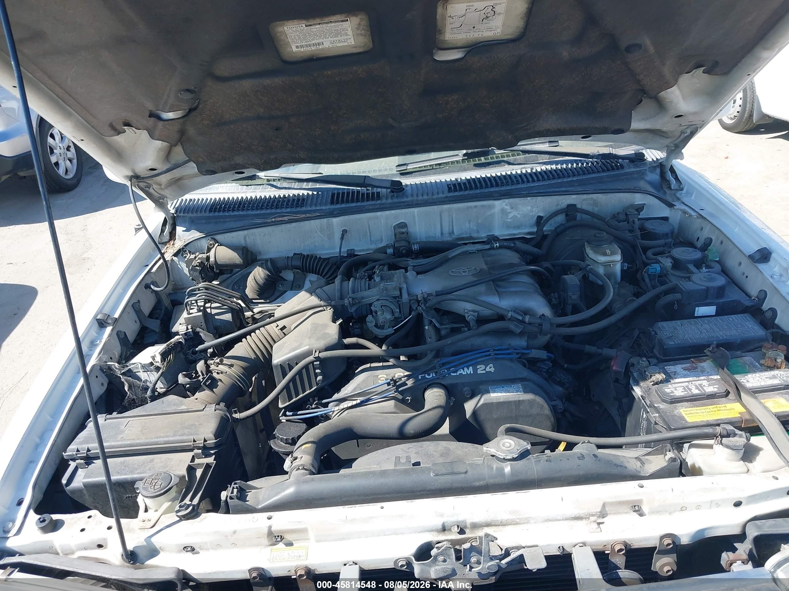 1999 Toyota 4runner Sr5 V6 White vin: JT3GN86R7X0099158