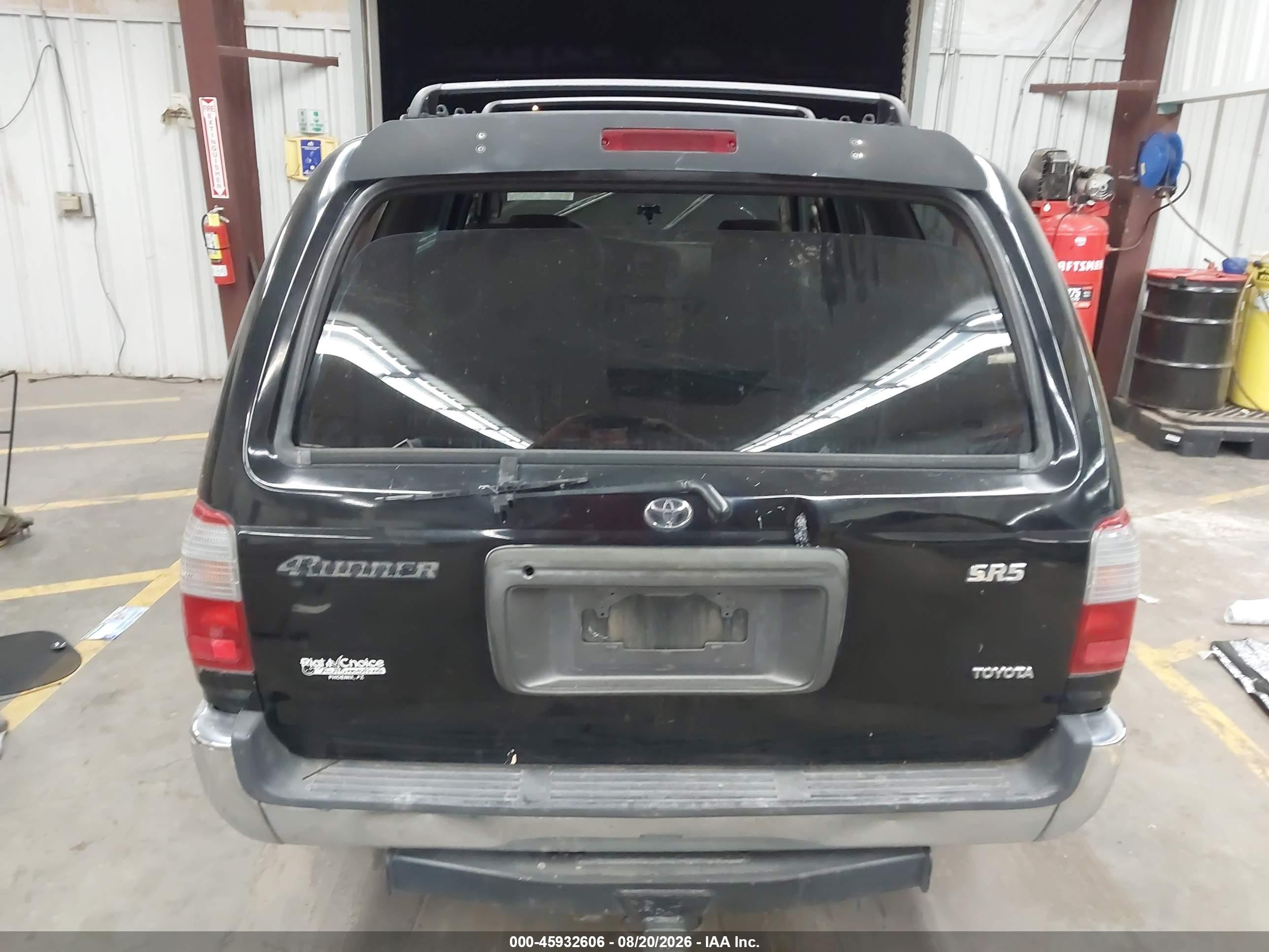 1999 Toyota 4runner Sr5 V6 Red vin: JT3GN86R7X0111972