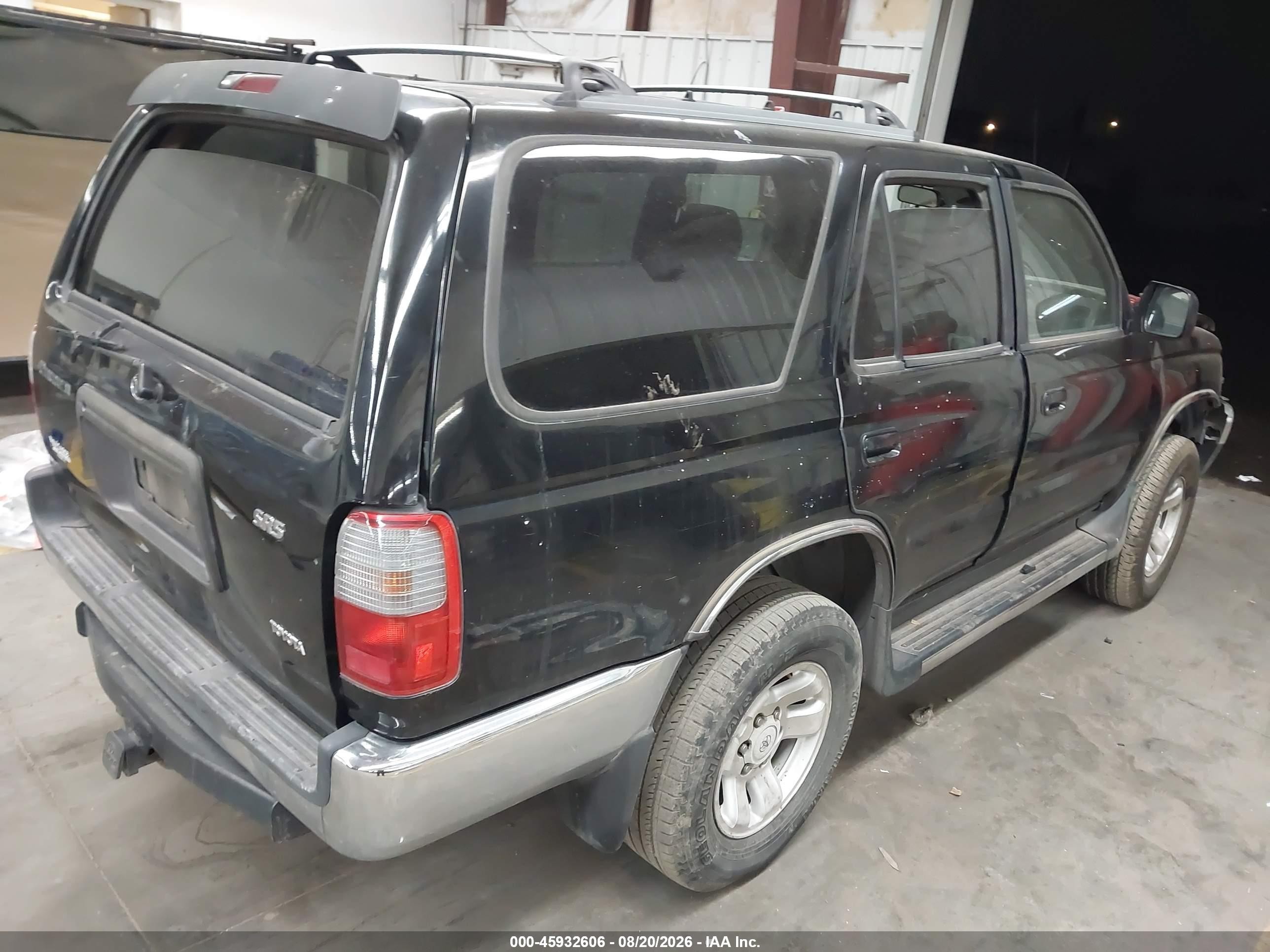 1999 Toyota 4runner Sr5 V6 Red vin: JT3GN86R7X0111972