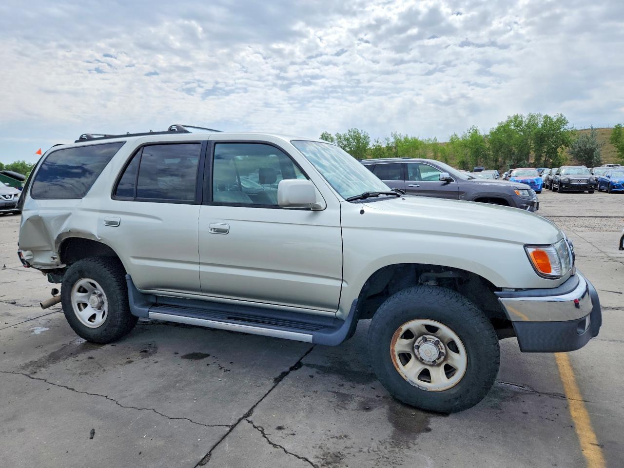 1999 Toyota 4runner Sr5 Серебряный vin: JT3GN86R7X0113480