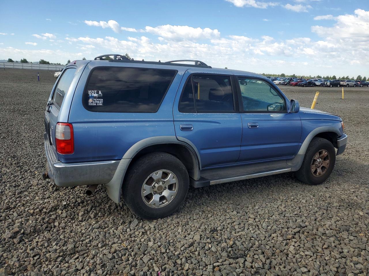 2000 Toyota 4runner Sr5 Blue vin: JT3GN86R7Y0142253