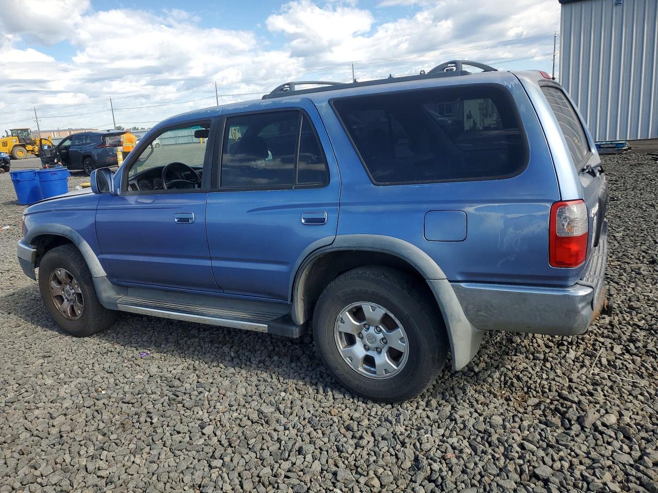 2000 Toyota 4runner Sr5 Blue vin: JT3GN86R7Y0142253