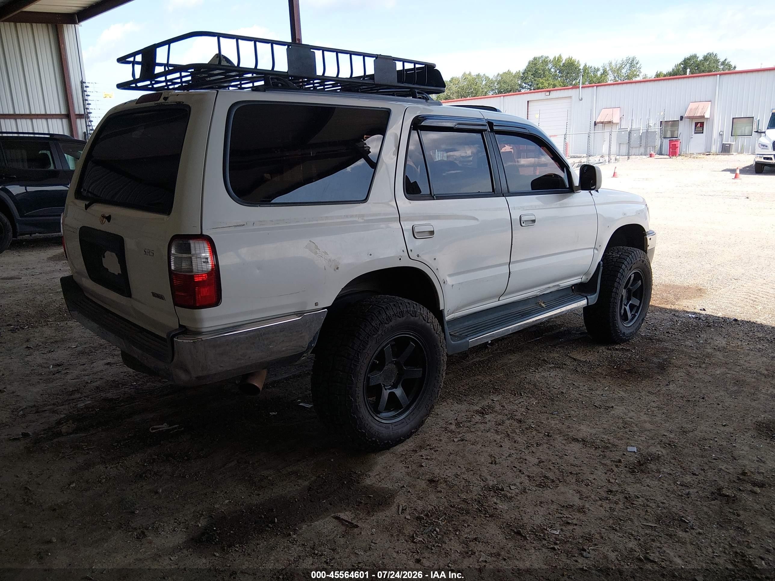2000 Toyota 4runner Sr5 V6 White vin: JT3GN86R7Y0160784