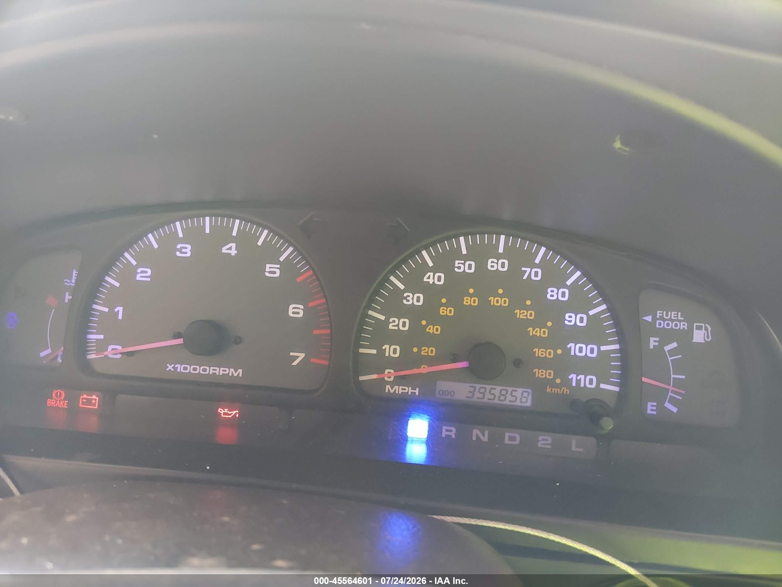2000 Toyota 4runner Sr5 V6 White vin: JT3GN86R7Y0160784