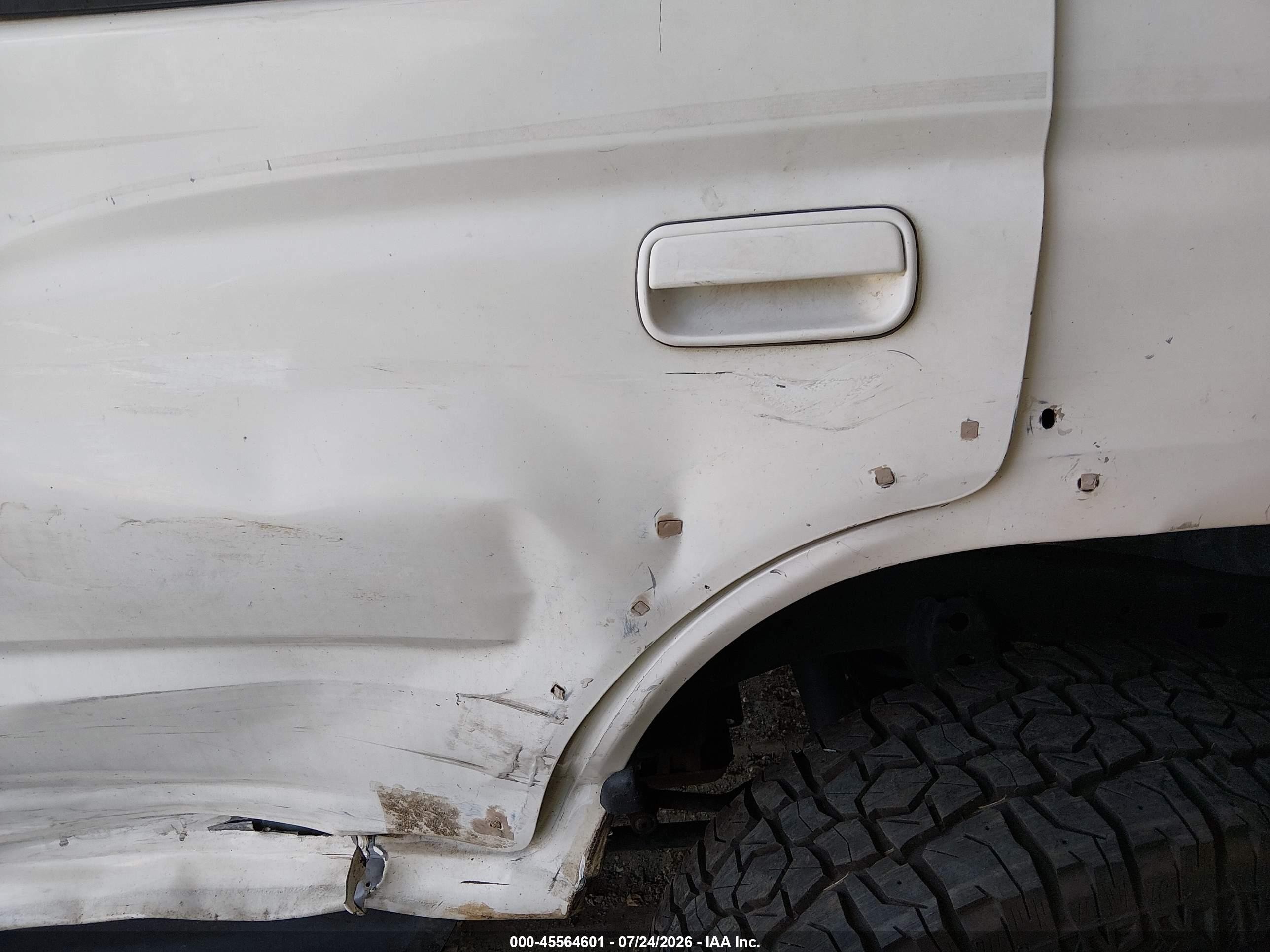 2000 Toyota 4runner Sr5 V6 White vin: JT3GN86R7Y0160784