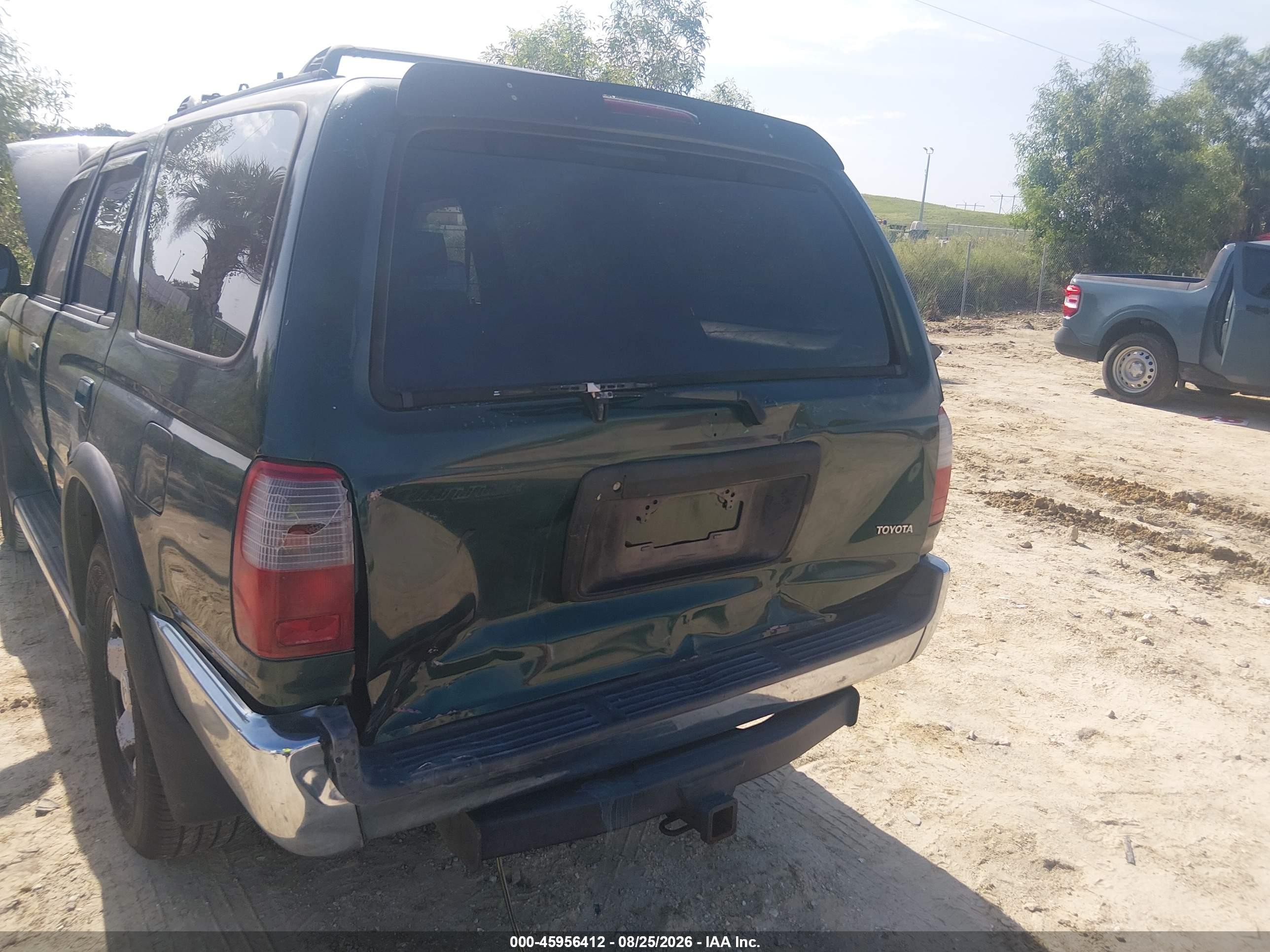 2000 Toyota 4runner Sr5 V6 Green vin: JT3GN86R7Y0176516