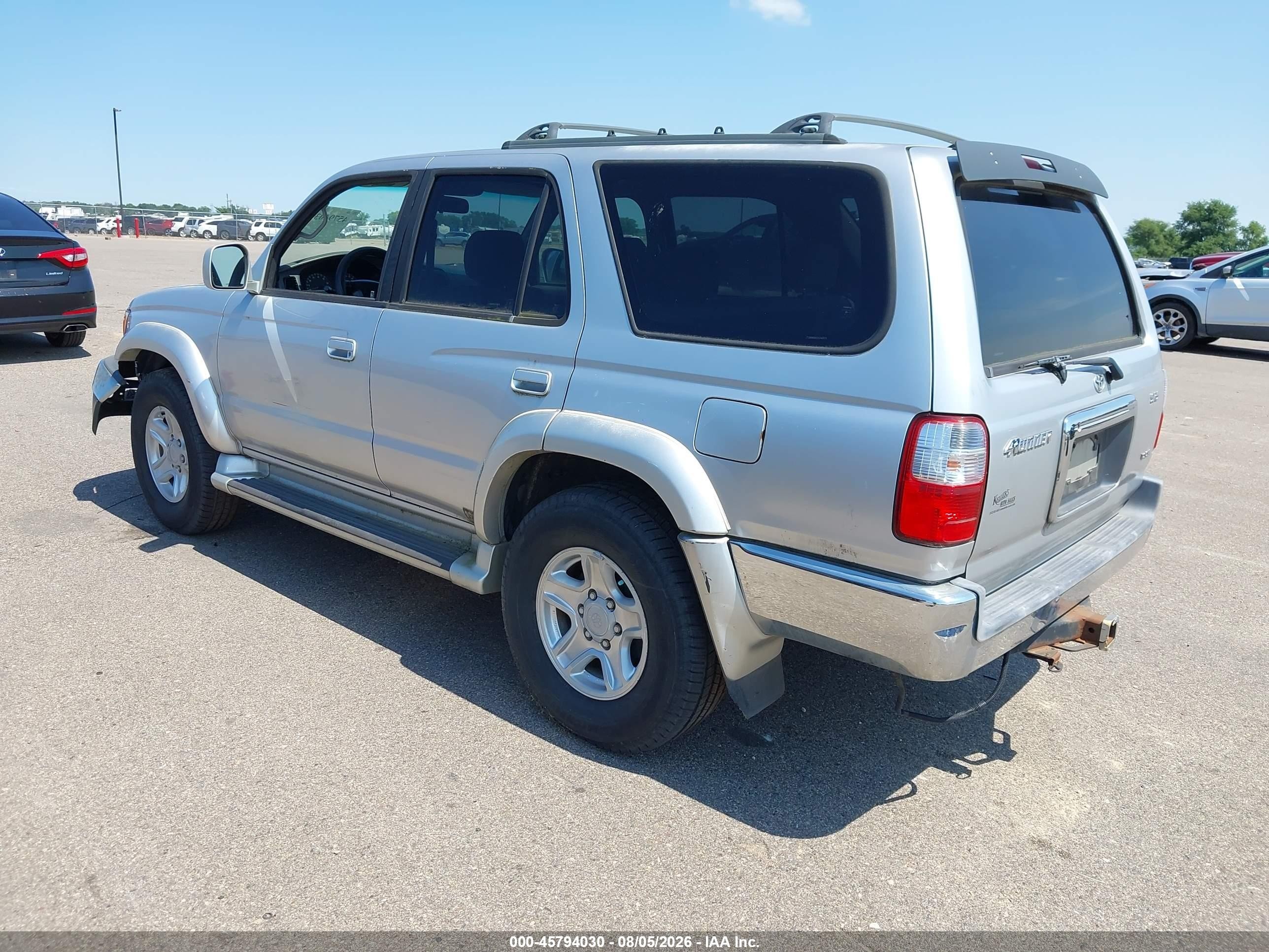 2002 Toyota 4runner Sr5 V6 Серебряный vin: JT3GN86R820246970