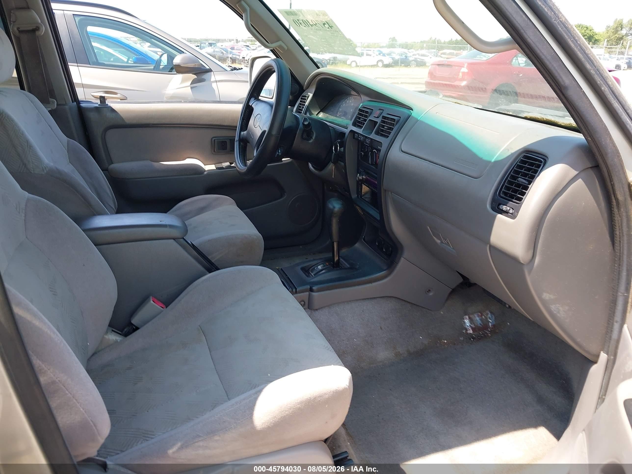 2002 Toyota 4runner Sr5 V6 Серебряный vin: JT3GN86R820246970