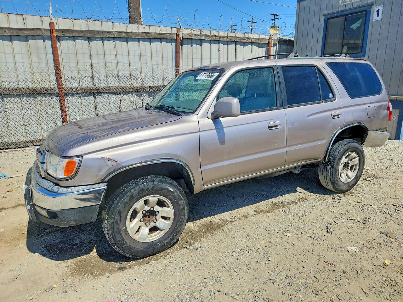2002 Toyota 4runner Sr5 Gray vin: JT3GN86R820247276