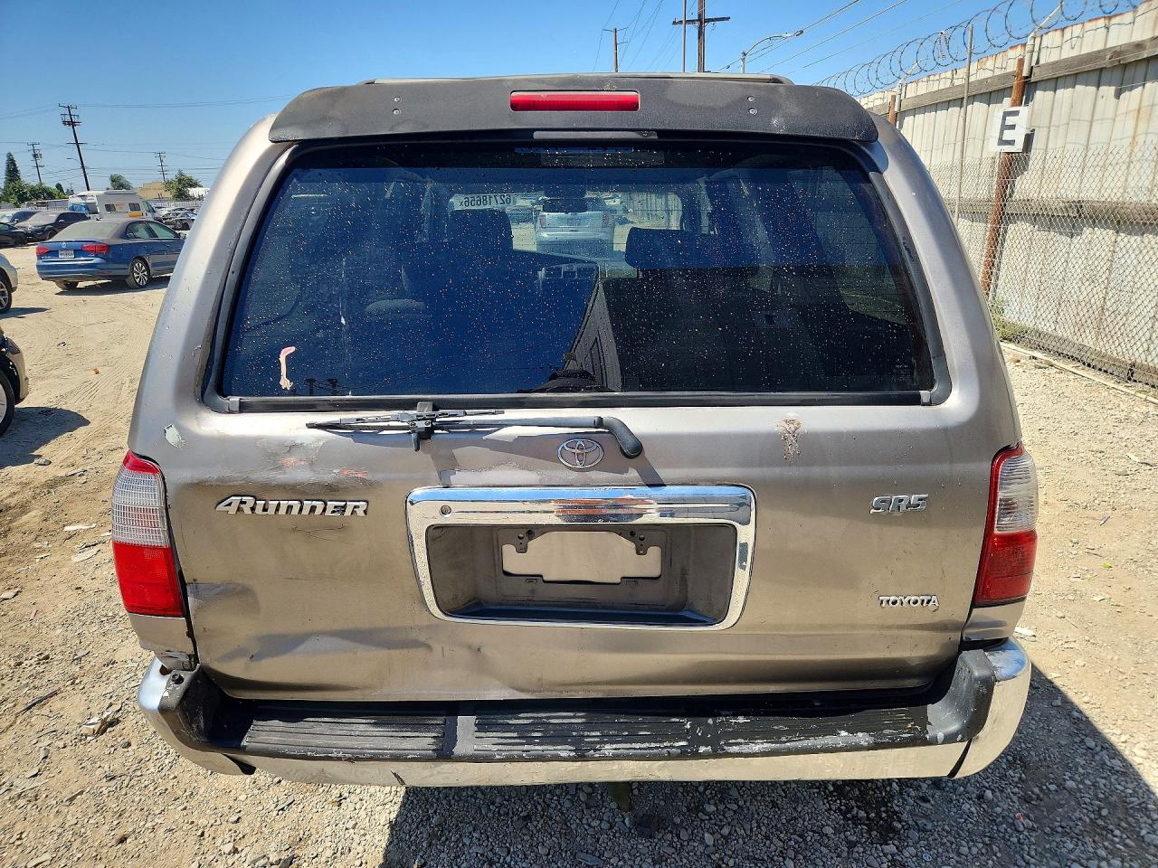 2002 Toyota 4runner Sr5 Gray vin: JT3GN86R820247276