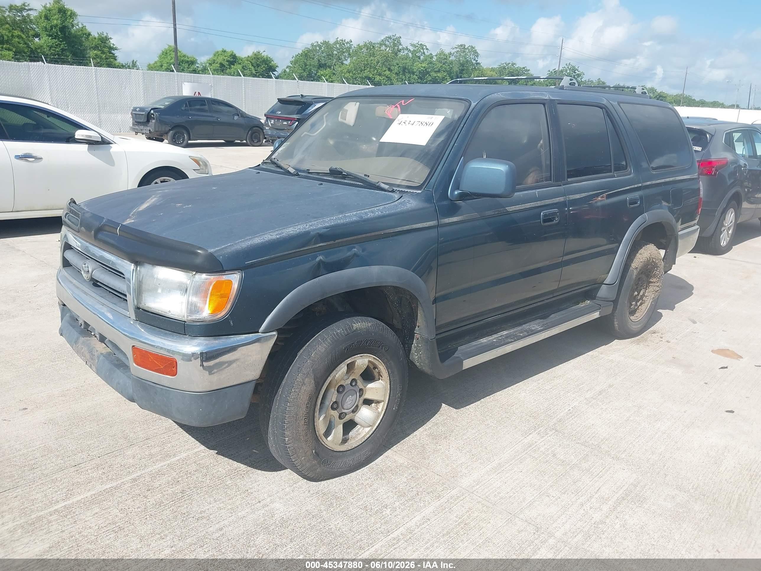 1996 Toyota 4runner Sr5 Light Blue vin: JT3GN86R8T0003211