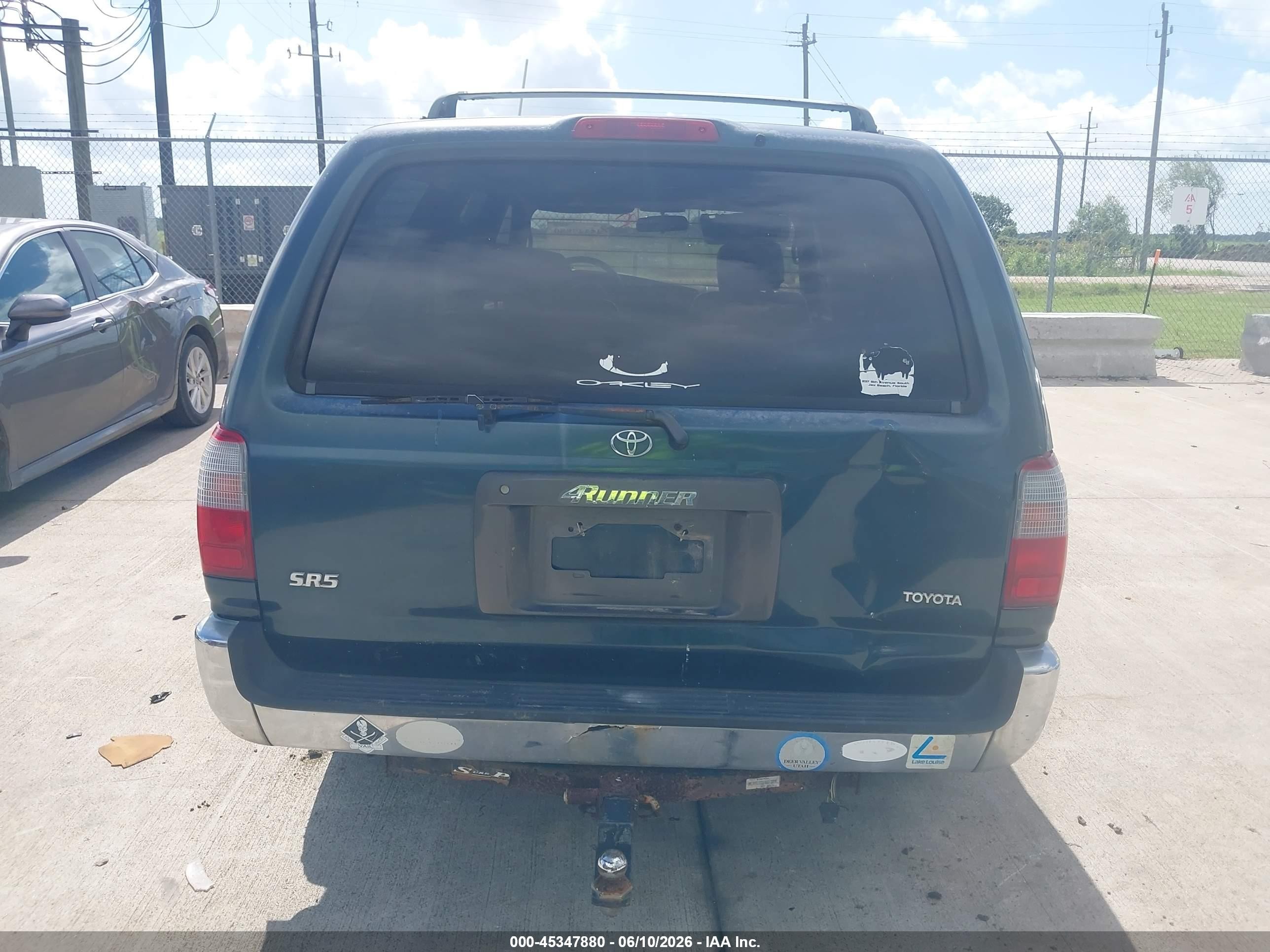 1996 Toyota 4runner Sr5 Light Blue vin: JT3GN86R8T0003211