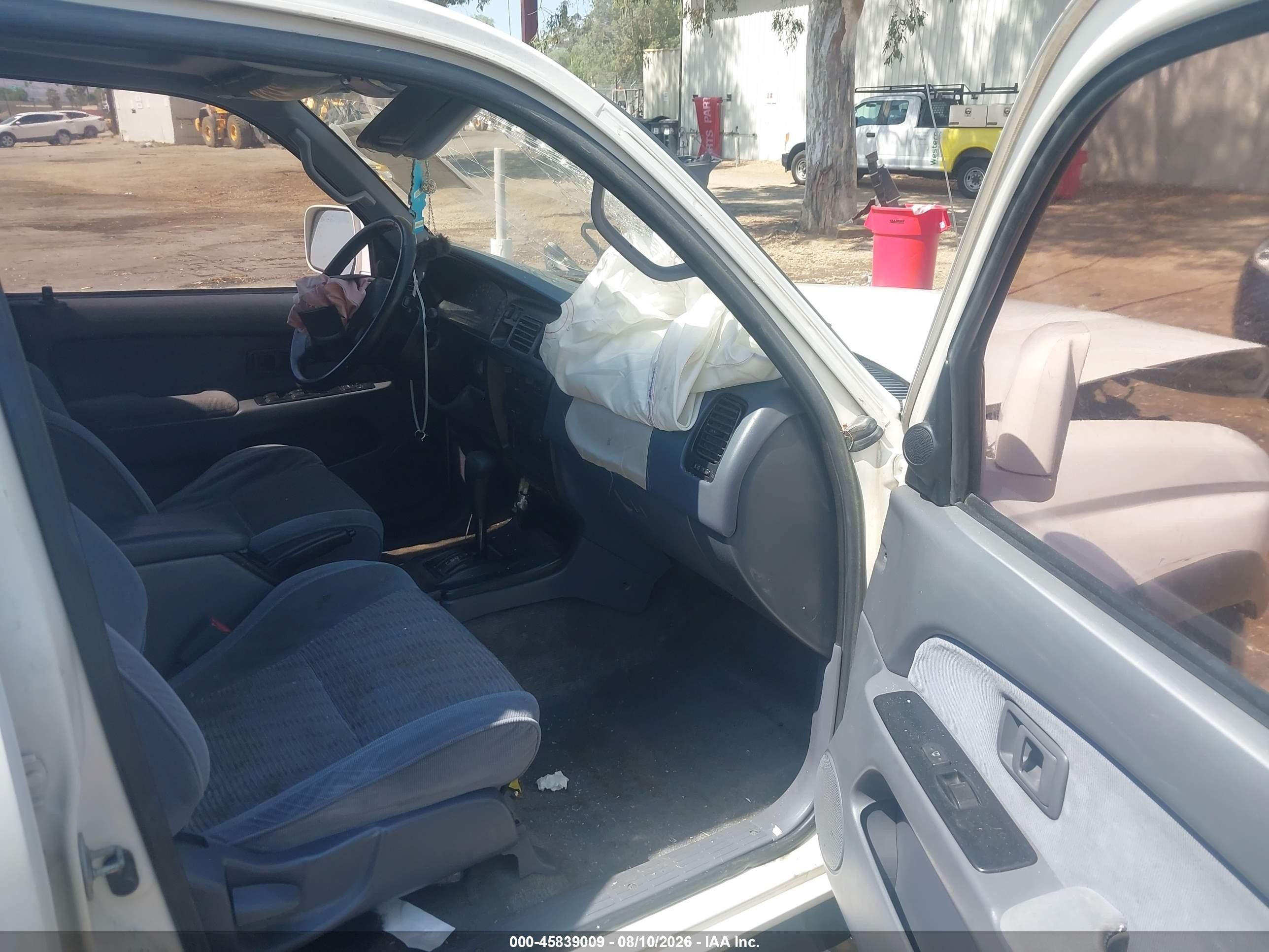 1997 Toyota 4runner Sr5 V6 White vin: JT3GN86R8V0040407