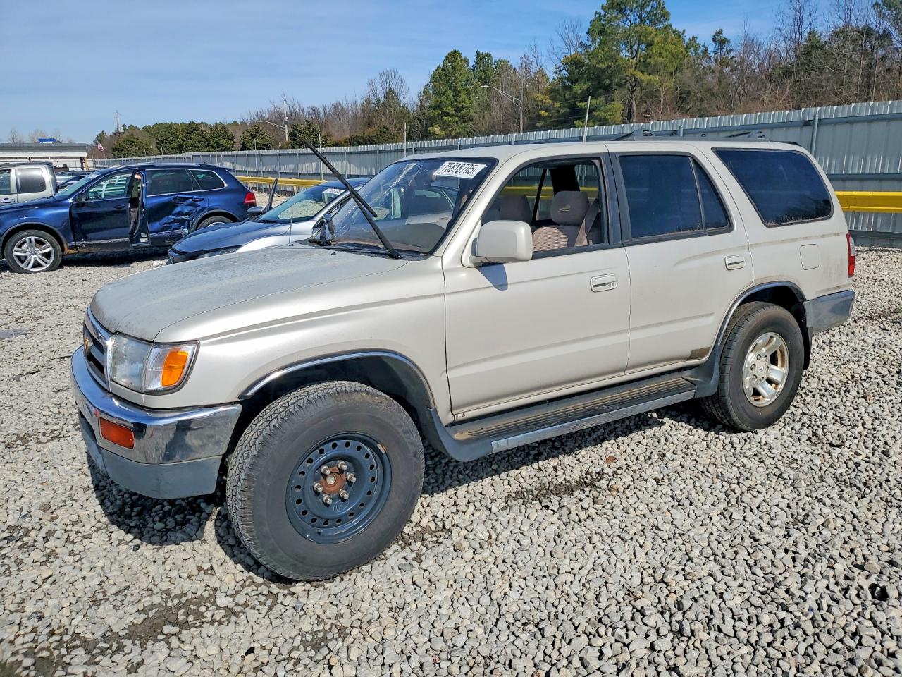 1997 Toyota 4runner Silver vin: JT3GN86R8V0053965