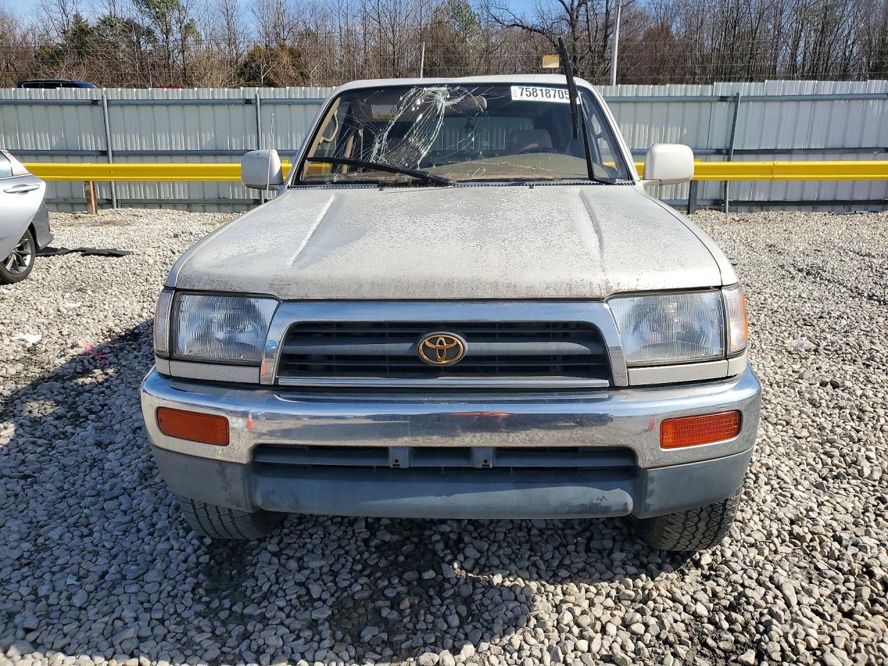 1997 Toyota 4runner Silver vin: JT3GN86R8V0053965