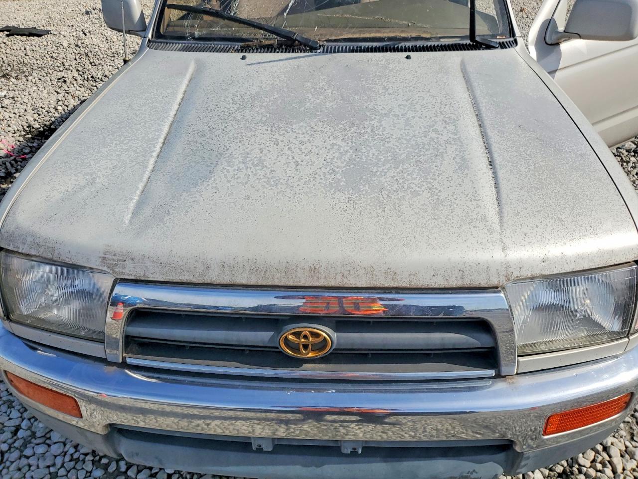 1997 Toyota 4runner Silver vin: JT3GN86R8V0053965