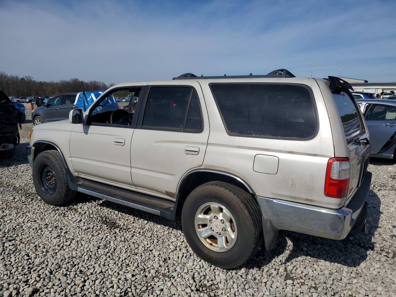 1997 Toyota 4runner Silver vin: JT3GN86R8V0053965