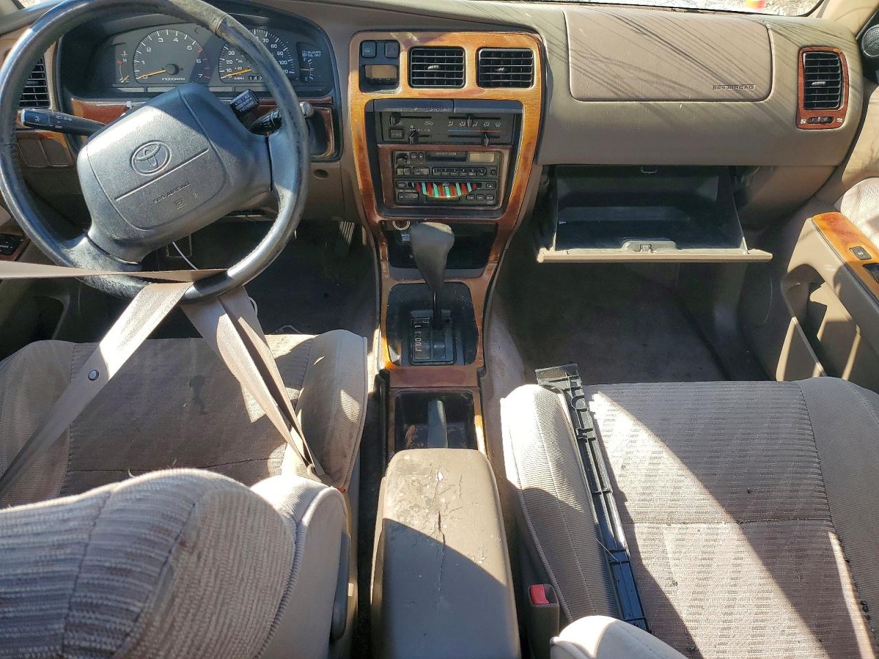 1997 Toyota 4runner Silver vin: JT3GN86R8V0053965
