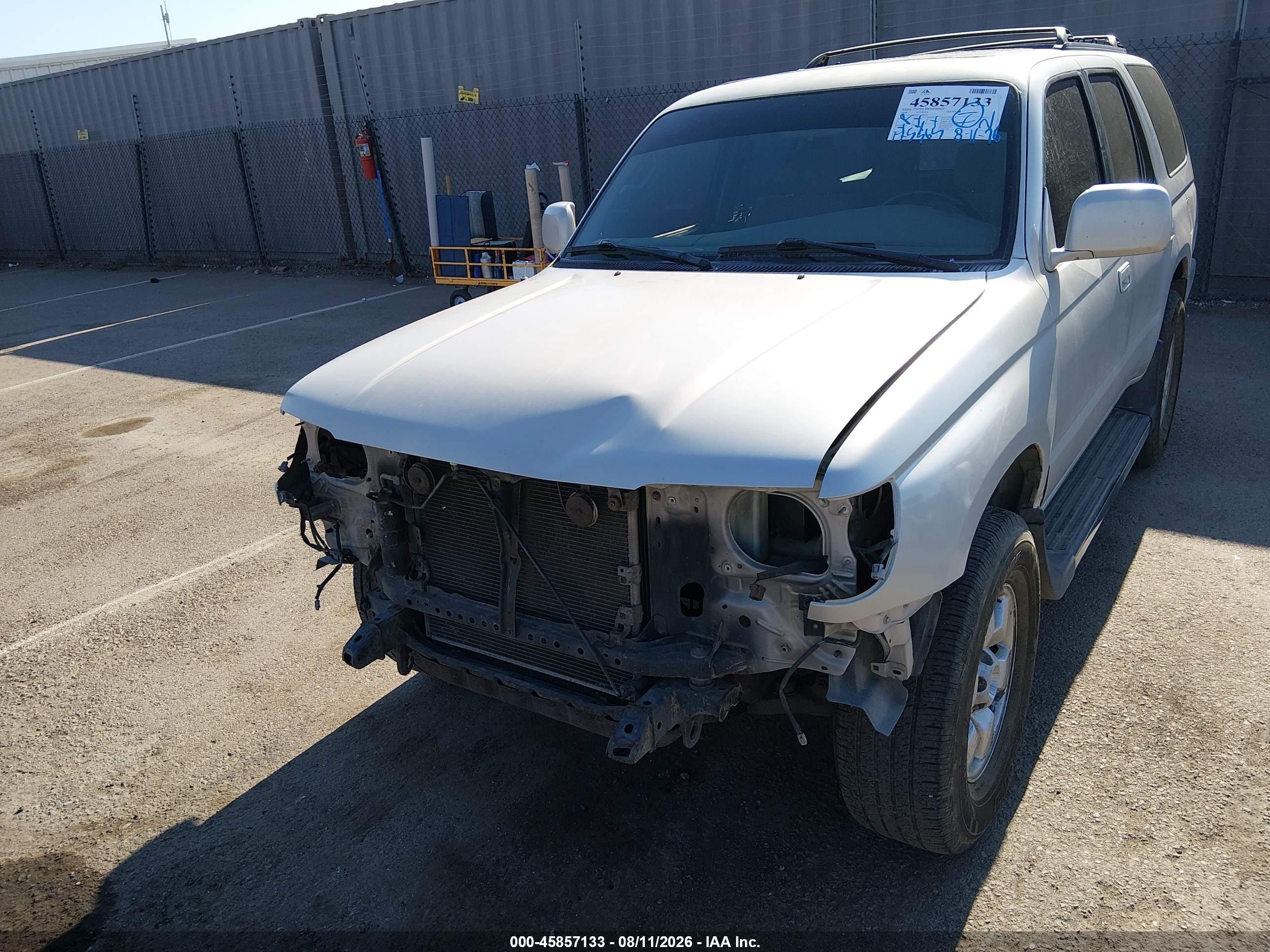 1998 Toyota 4runner Sr5 V6 Silver vin: JT3GN86R8W0080424