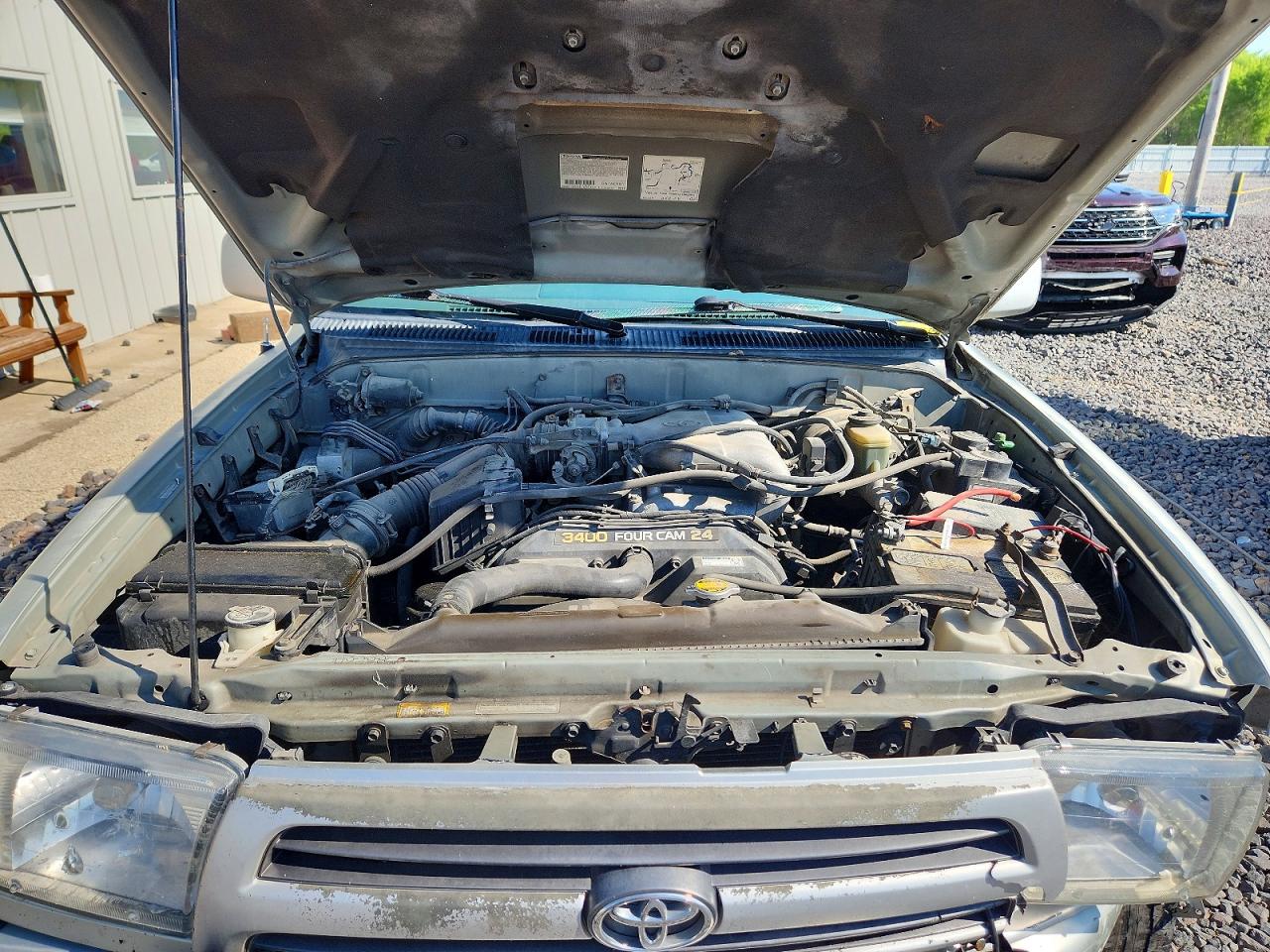 2000 Toyota 4runner Sr5 Silver vin: JT3GN86R8Y0161393