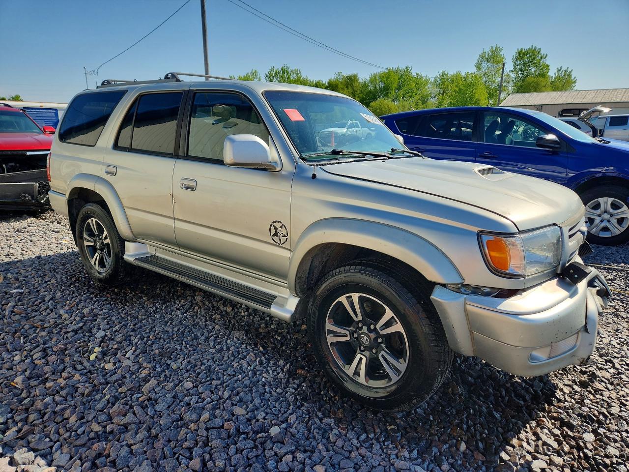 2000 Toyota 4runner Sr5 Silver vin: JT3GN86R8Y0161393