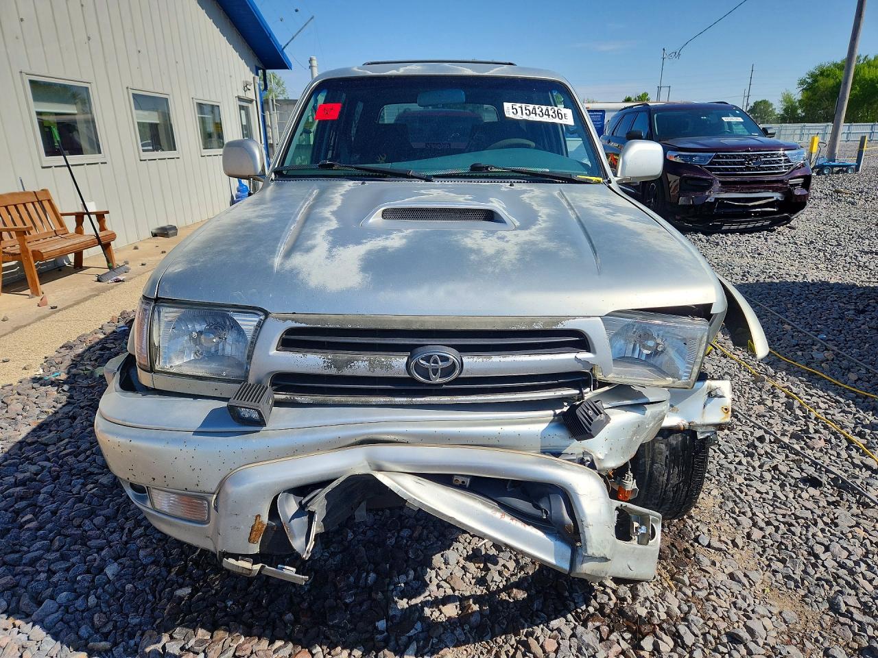 2000 Toyota 4runner Sr5 Silver vin: JT3GN86R8Y0161393