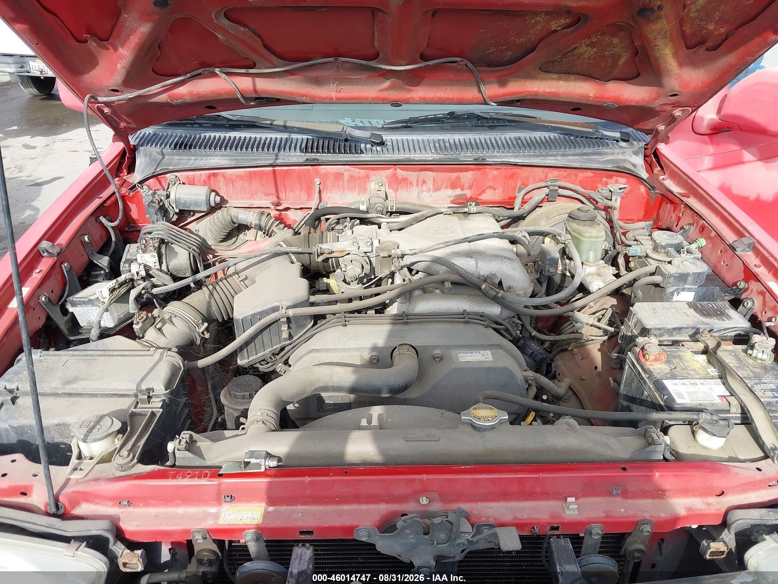 2000 Toyota 4runner Sr5 V6 Red vin: JT3GN86R8Y0169543