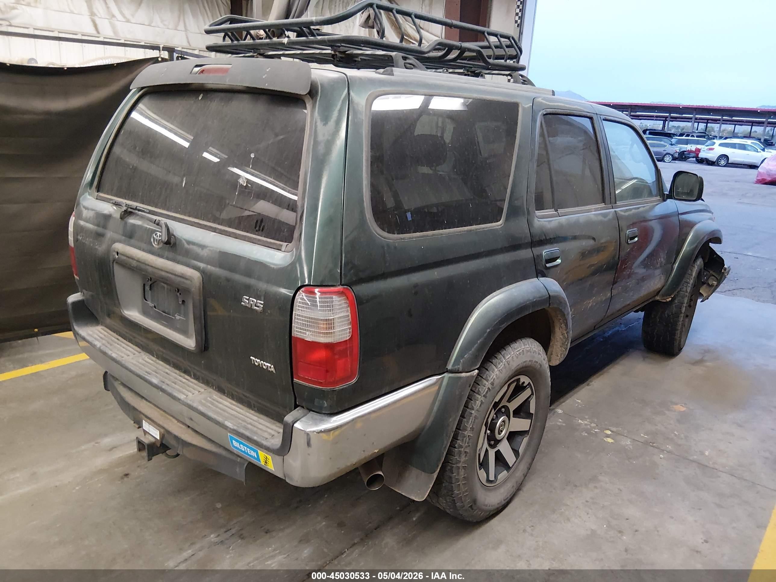2000 Toyota 4runner Sr5 V6 Зеленый vin: JT3GN86R8Y0176671
